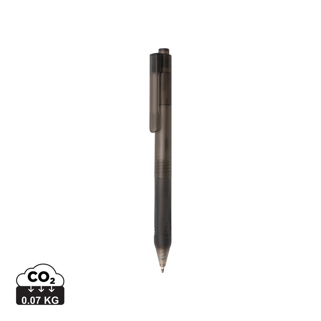 Stylo X9 finition givré avec grip silicone