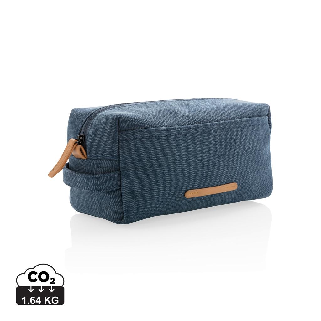 Trousse de toilette en toile