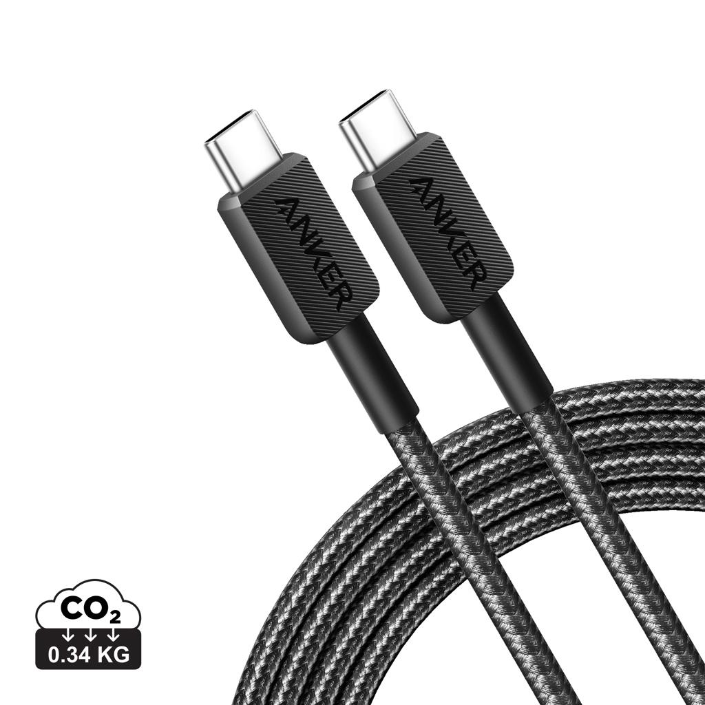 Câble Anker USB-C vers USB-C, 1,8 mètre, 60 W