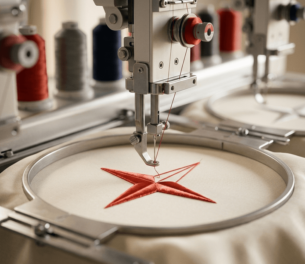 Broderie haute définition