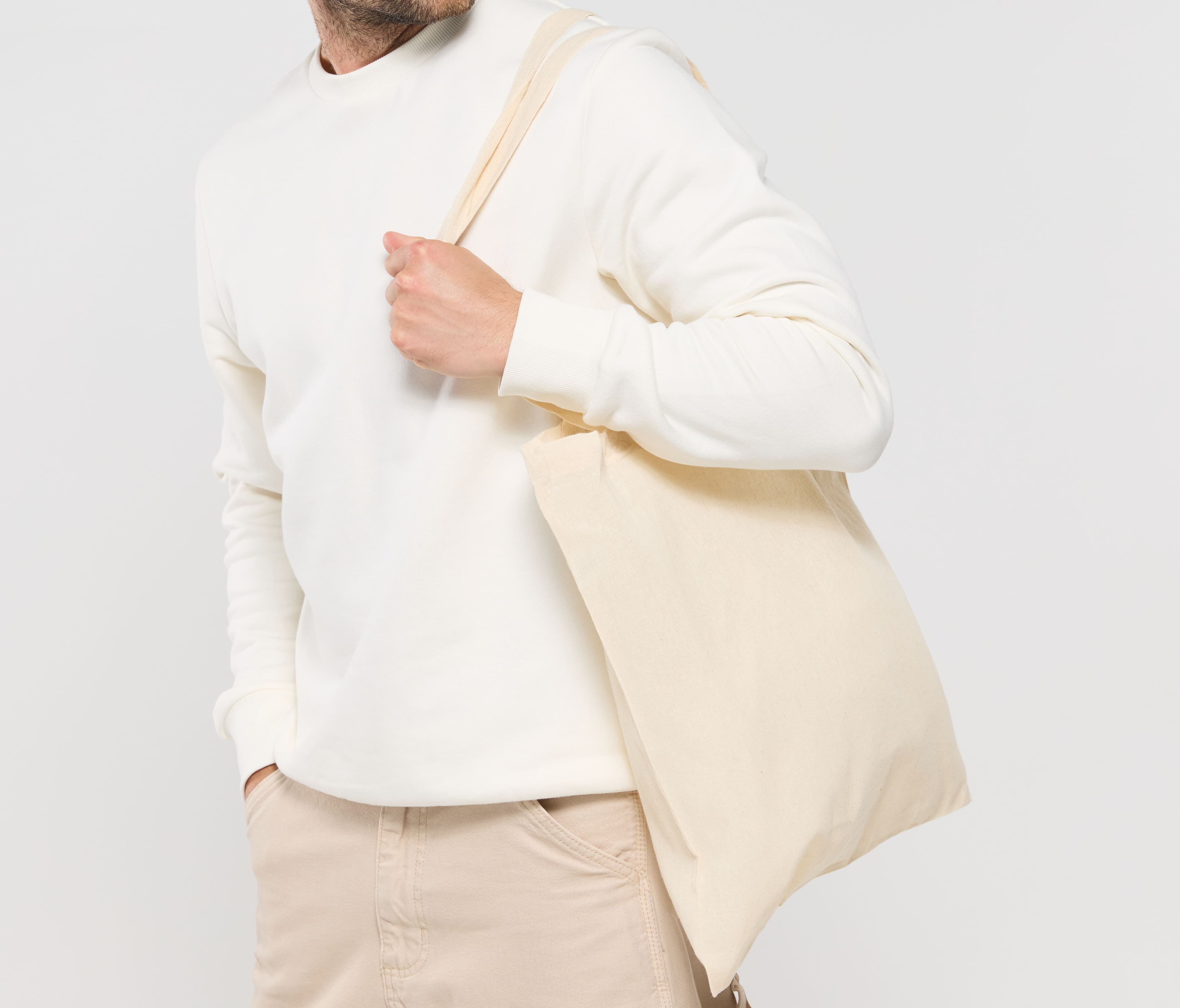 Sac shopping en coton recyclé