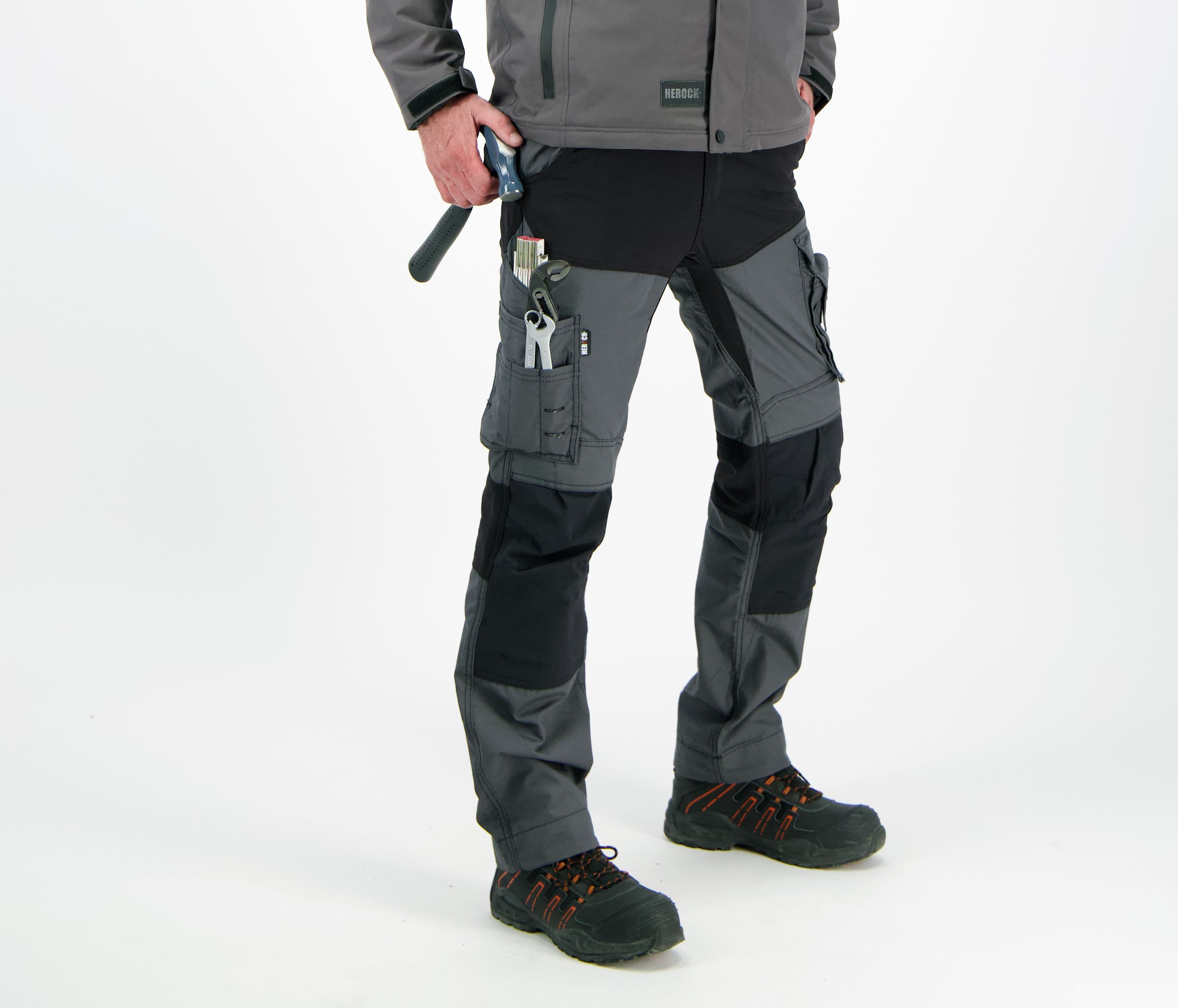 Pantalon multi-poches en tissu Ripstop