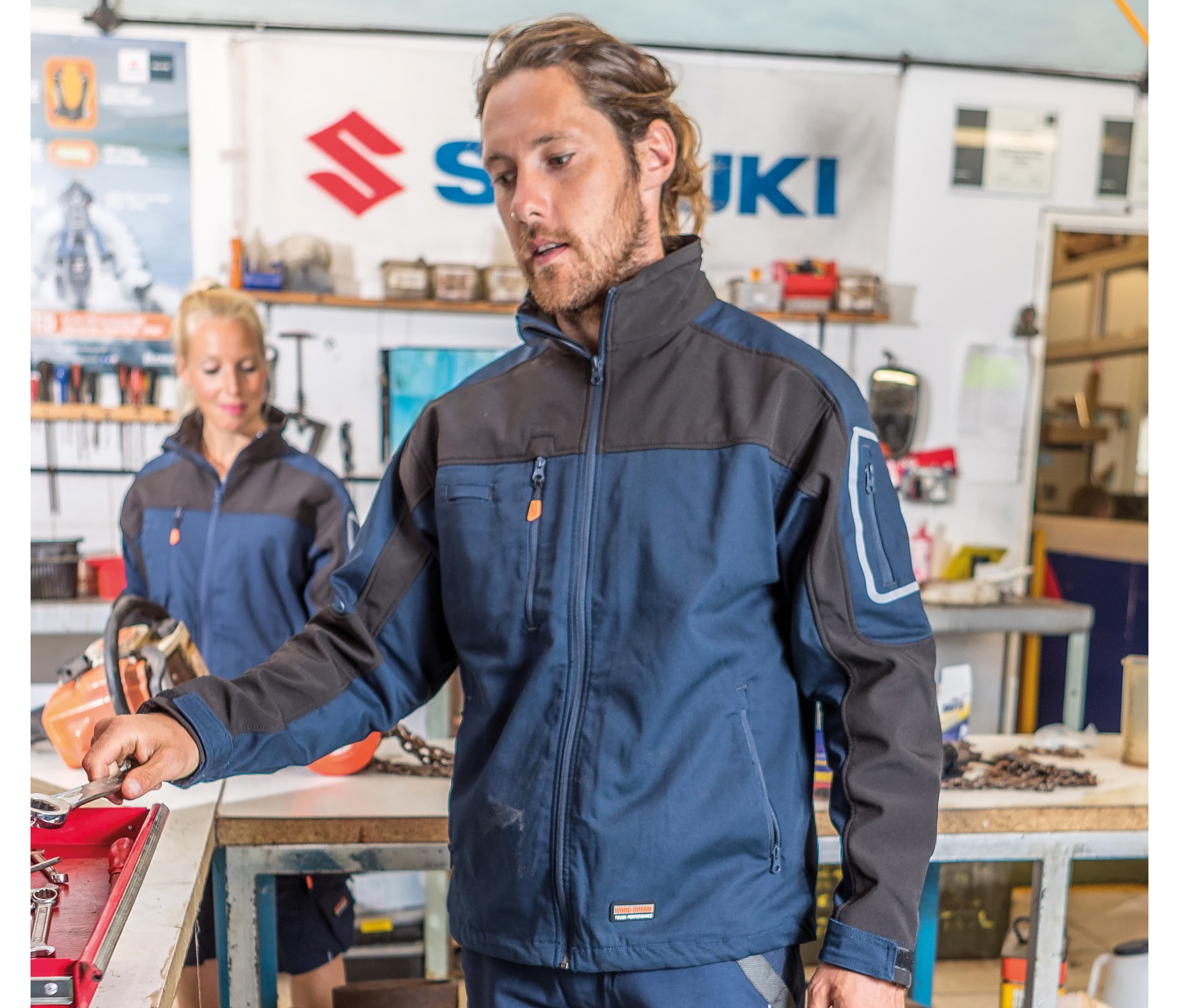 Veste de travail stretch