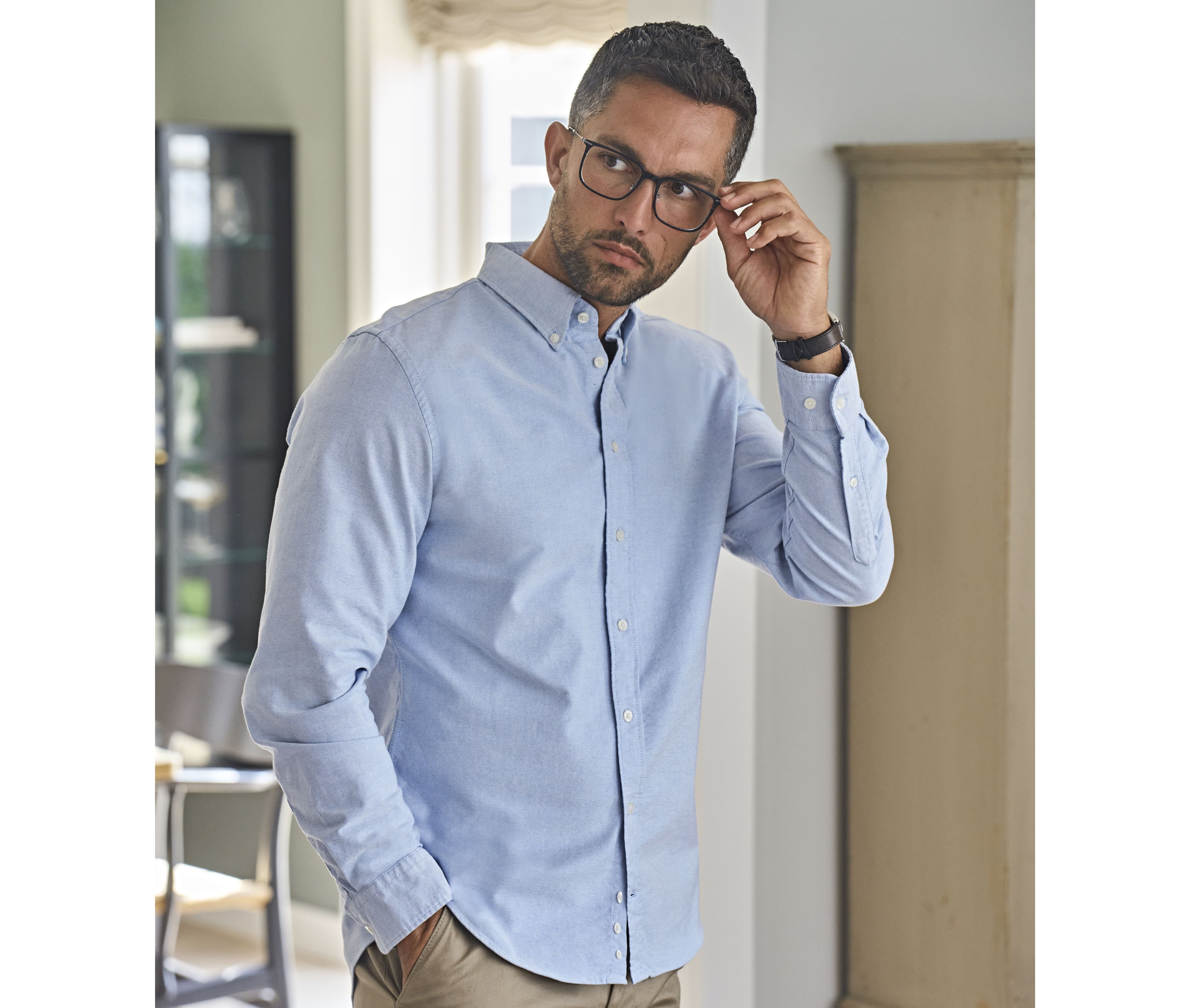 Chemise Oxford homme
