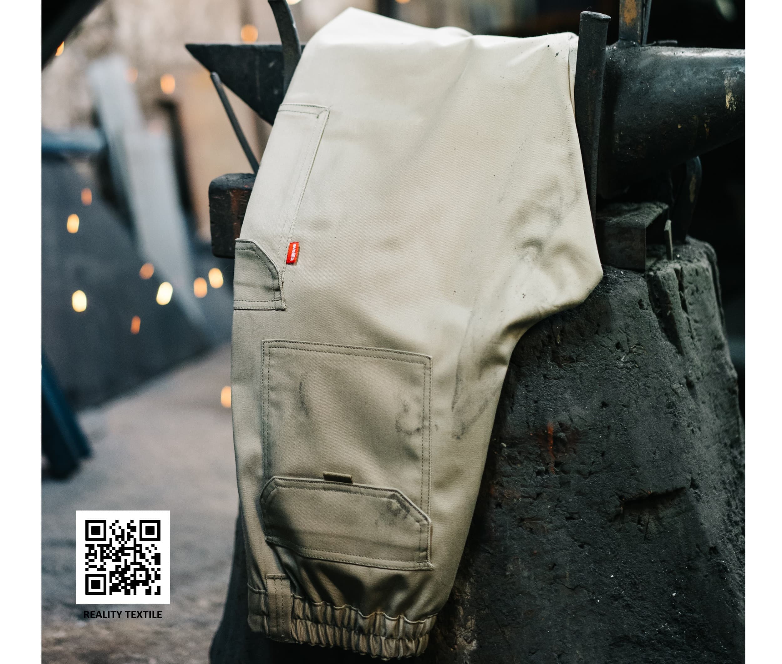 Pantalon stretch multipoches