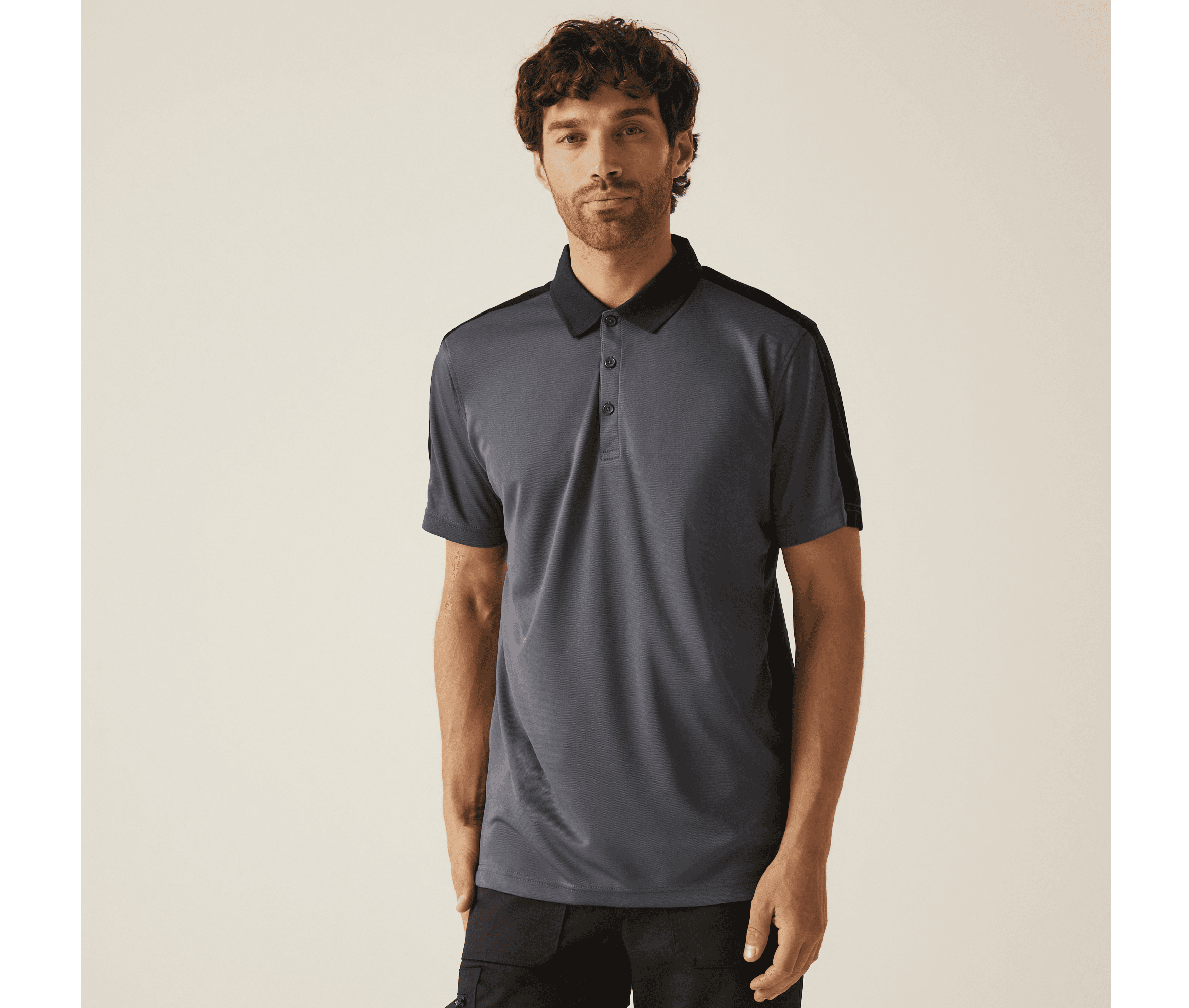 Polo contrasté Coolweave