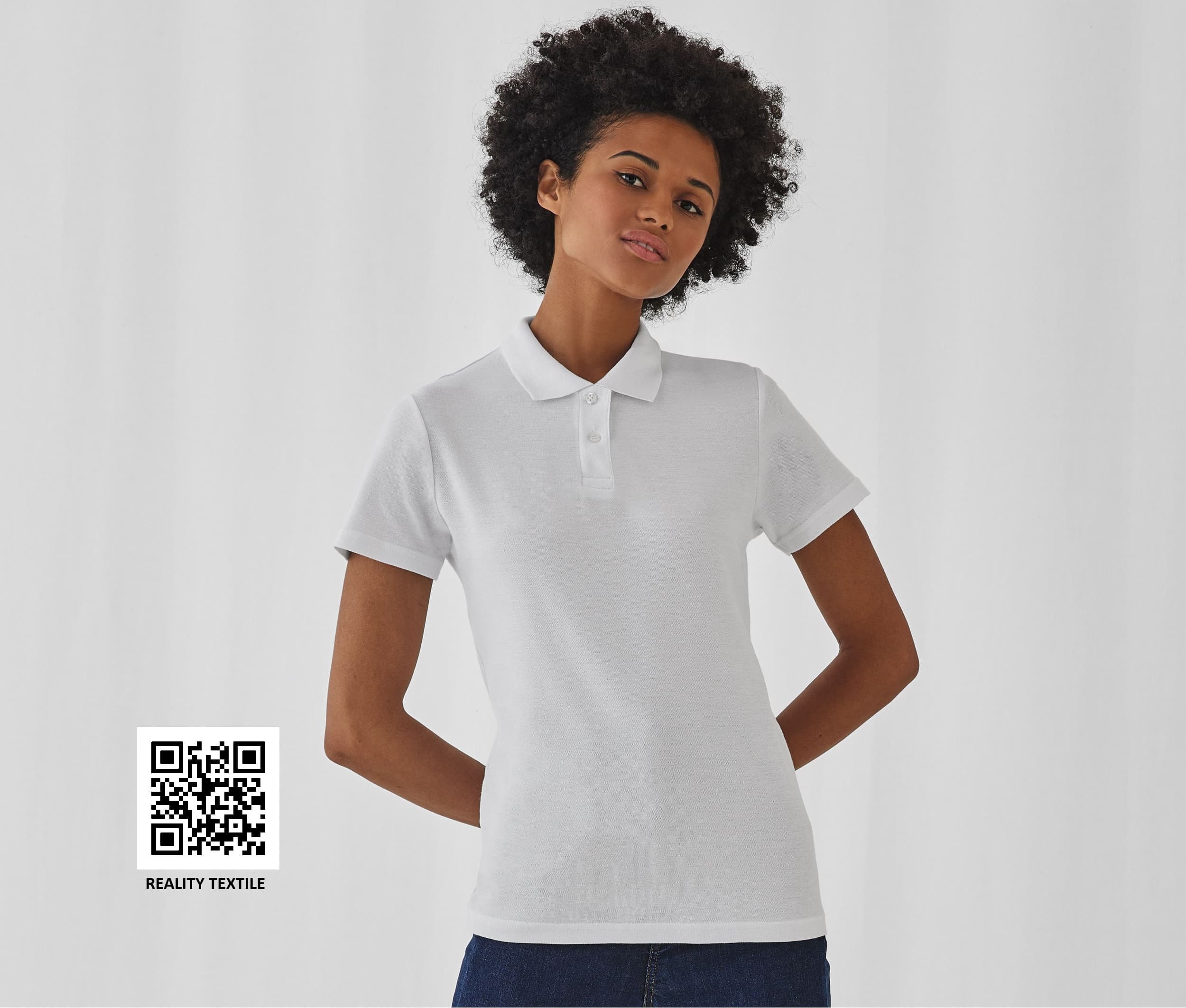 Polo piqué femme