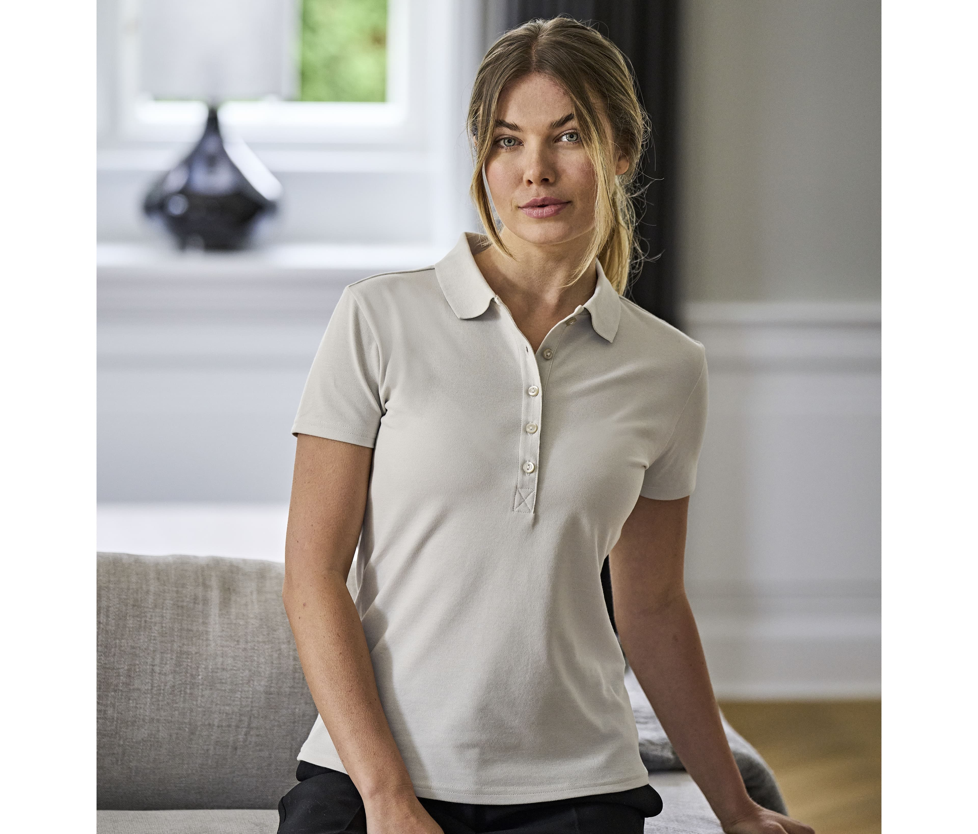 Polo stretch femme
