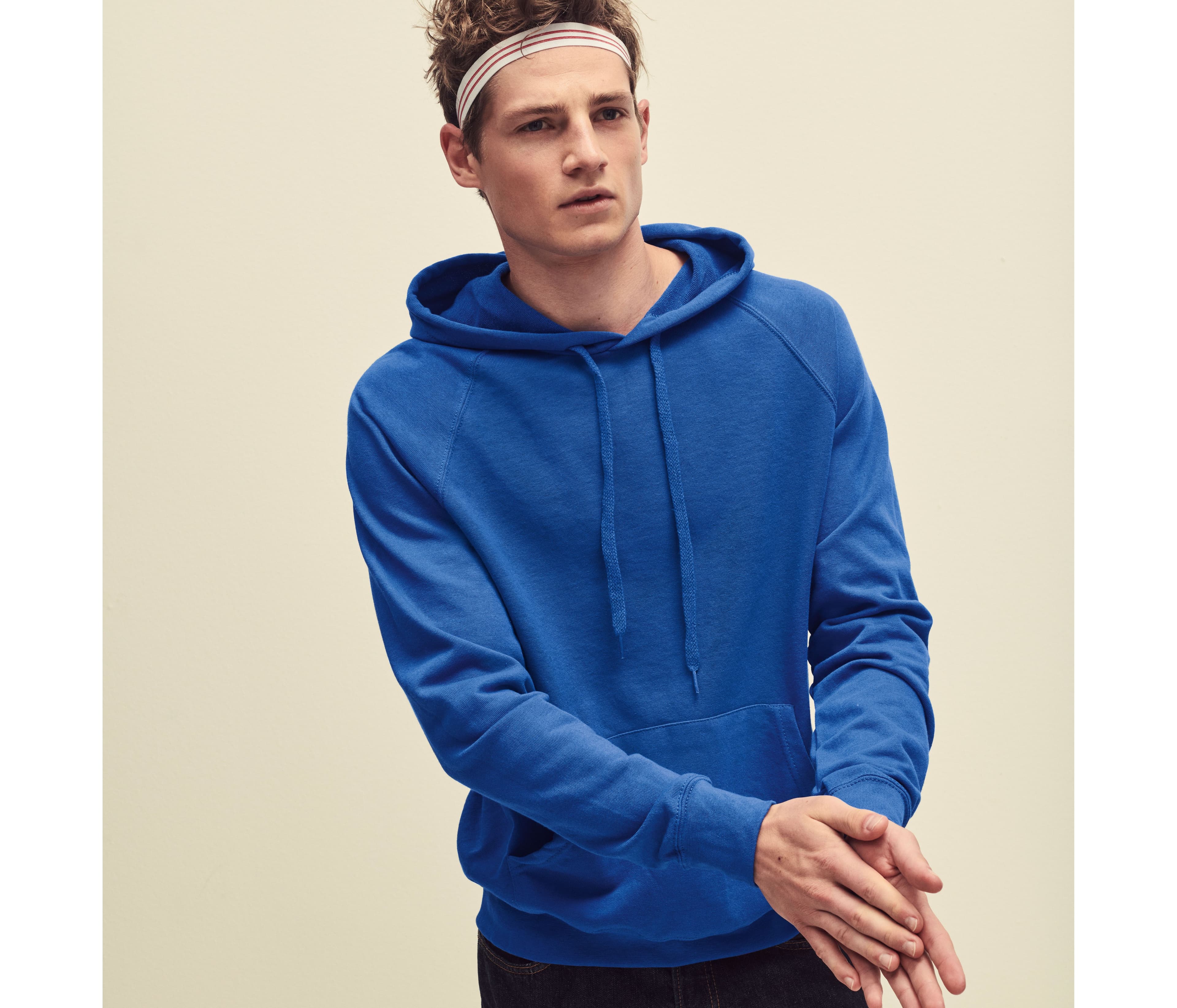 Sweat léger capuche homme