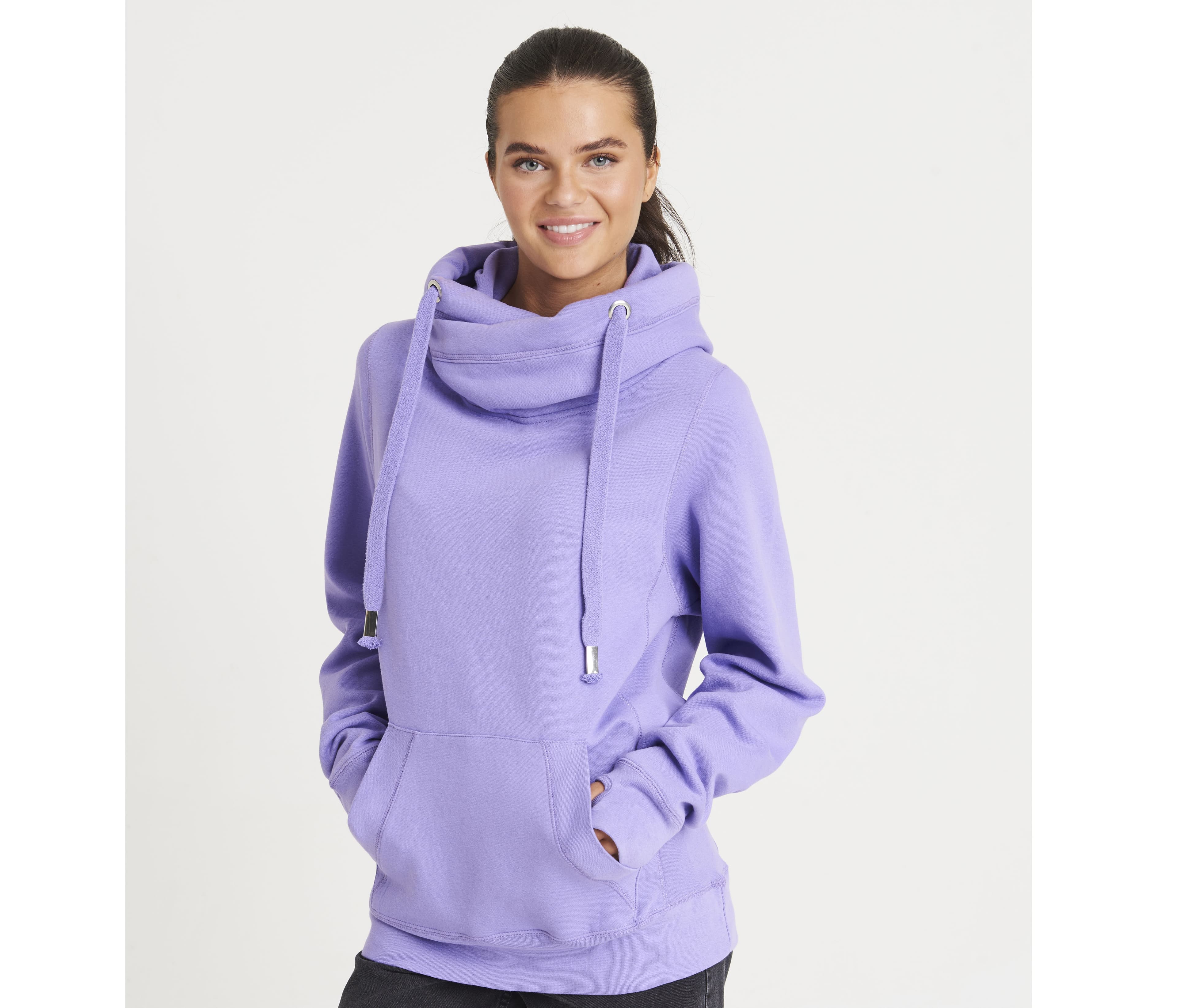 Sweat col croisé