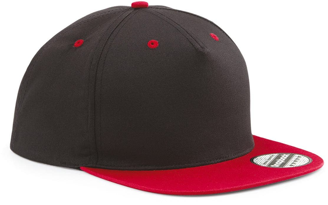 Casquette Snapback contrastée - 5 panneaux