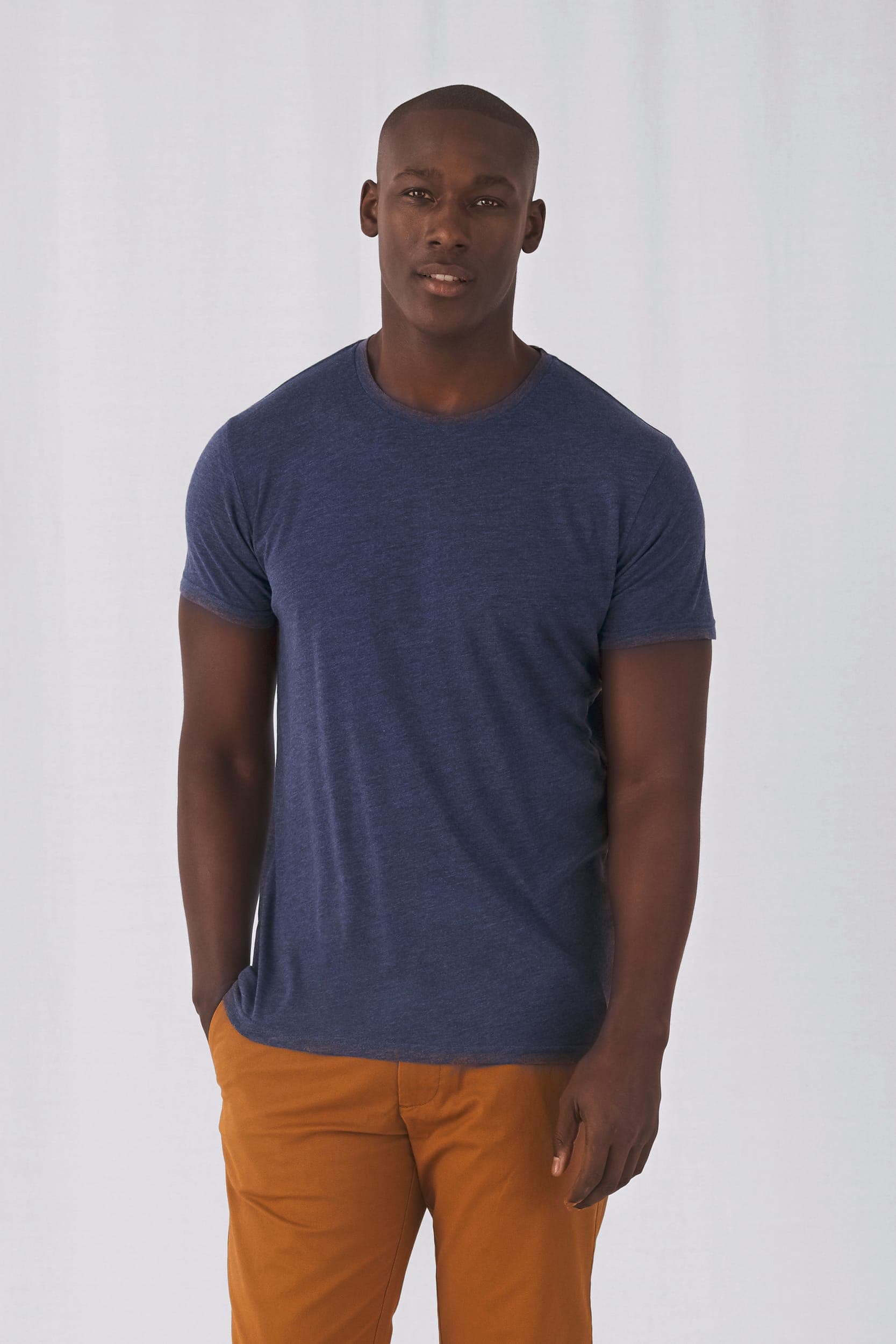 T-shirt Triblend col rond Homme