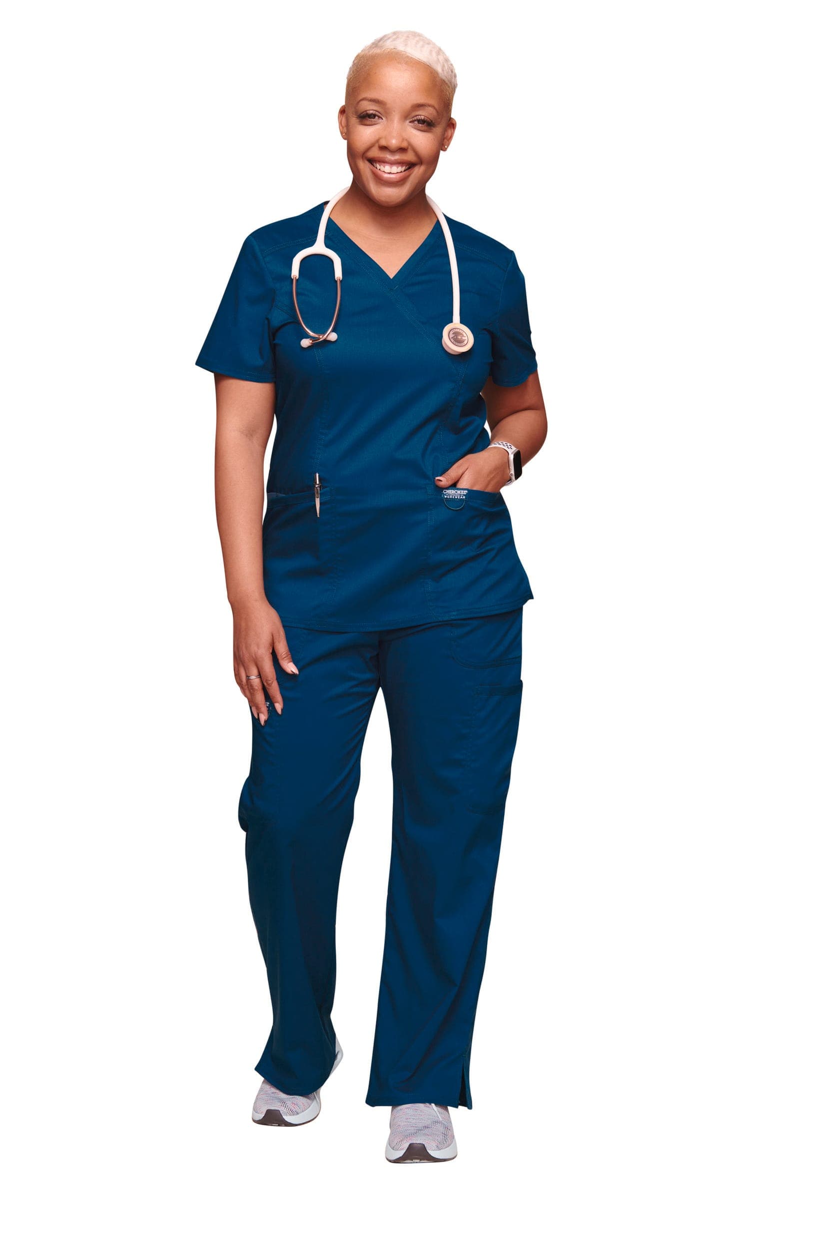 Haut cache-cœur femme