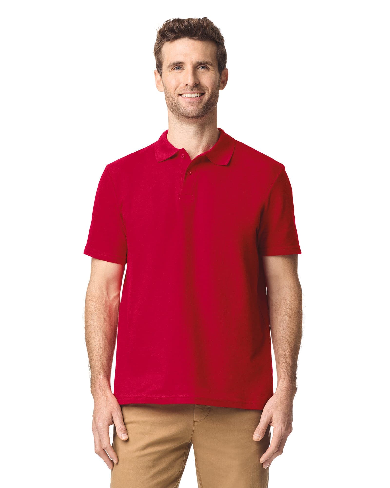 Polo Homme Softstyle Double Piqué