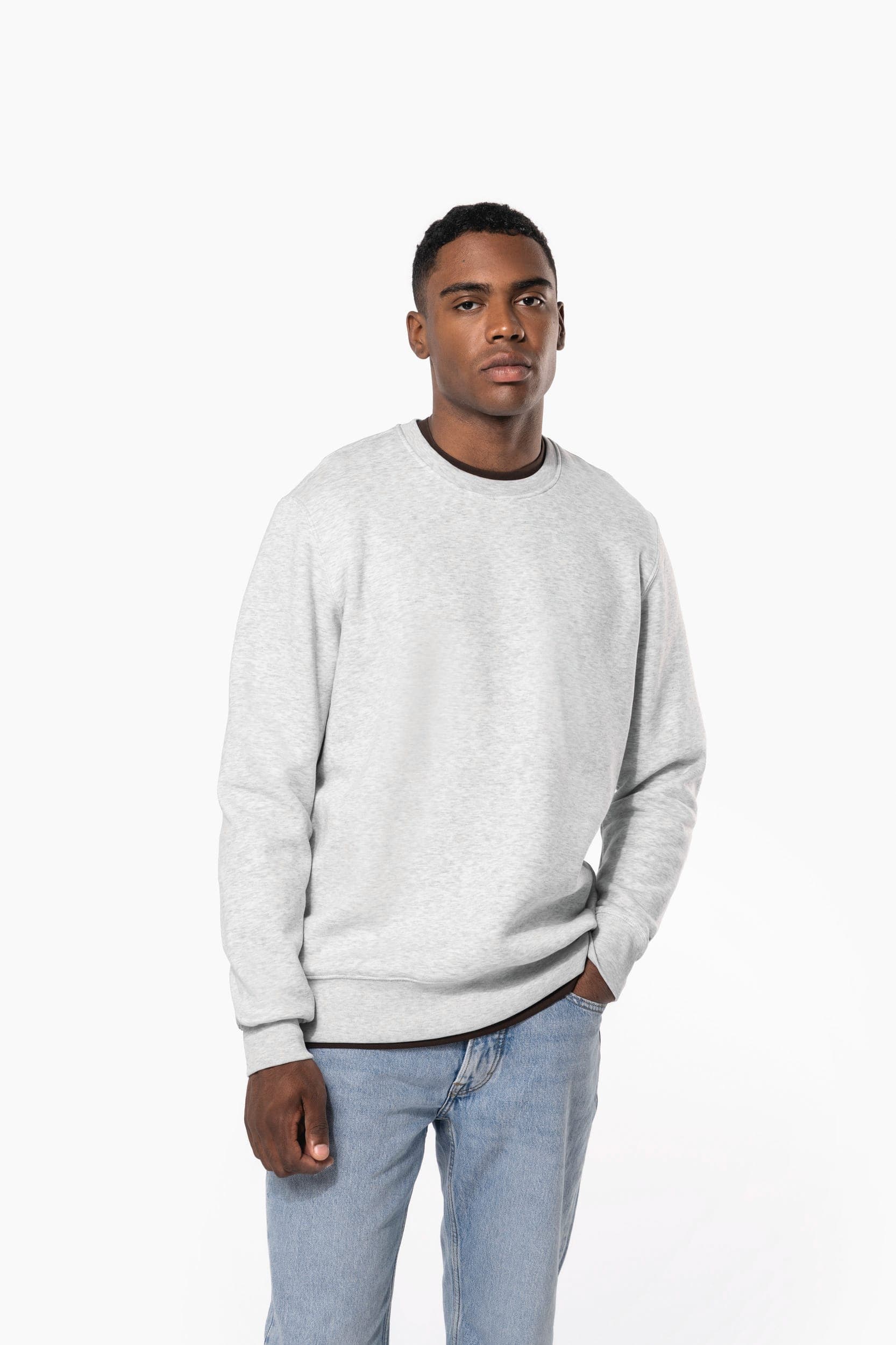 Sweat-shirt col rond homme