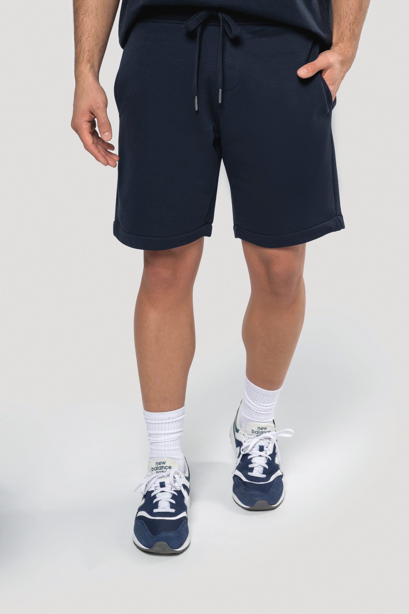 Bermuda molleton non gratté écoresponsable homme