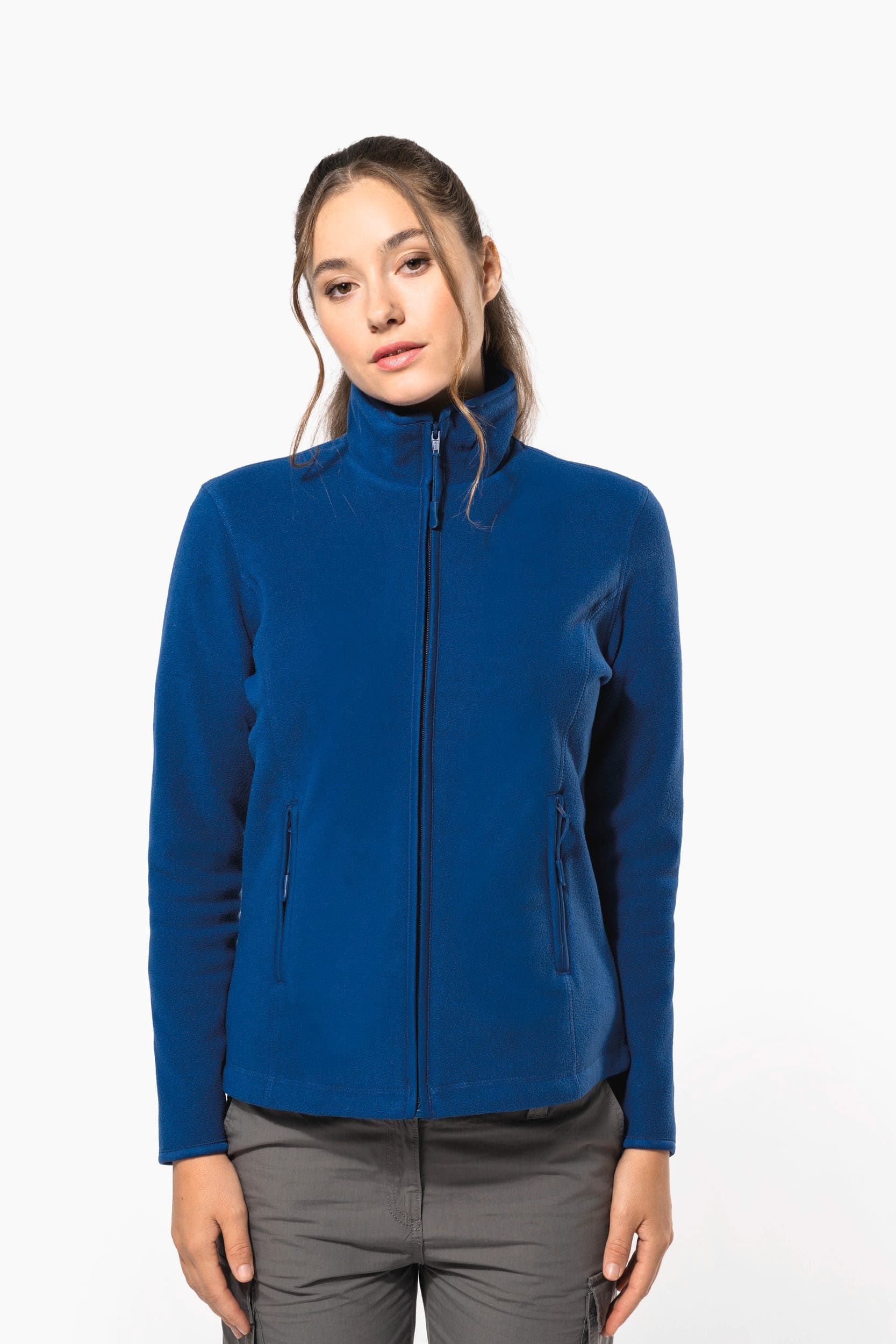 Veste micropolaire zippée femme