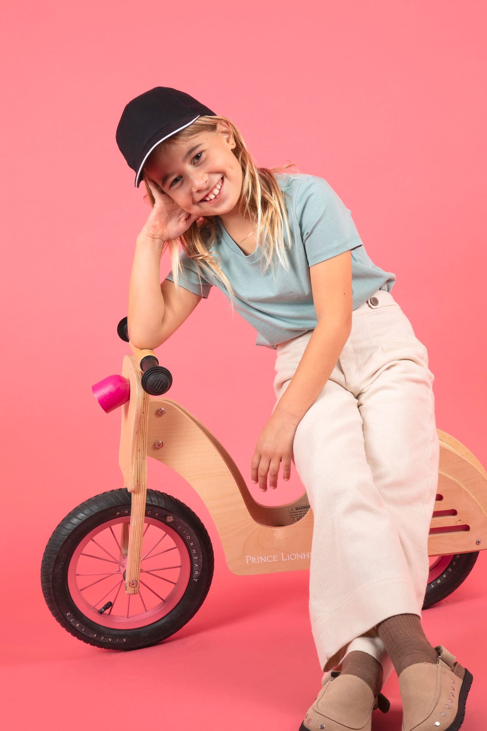 Casquette enfant avec sandwich contrasté - 5 panneaux