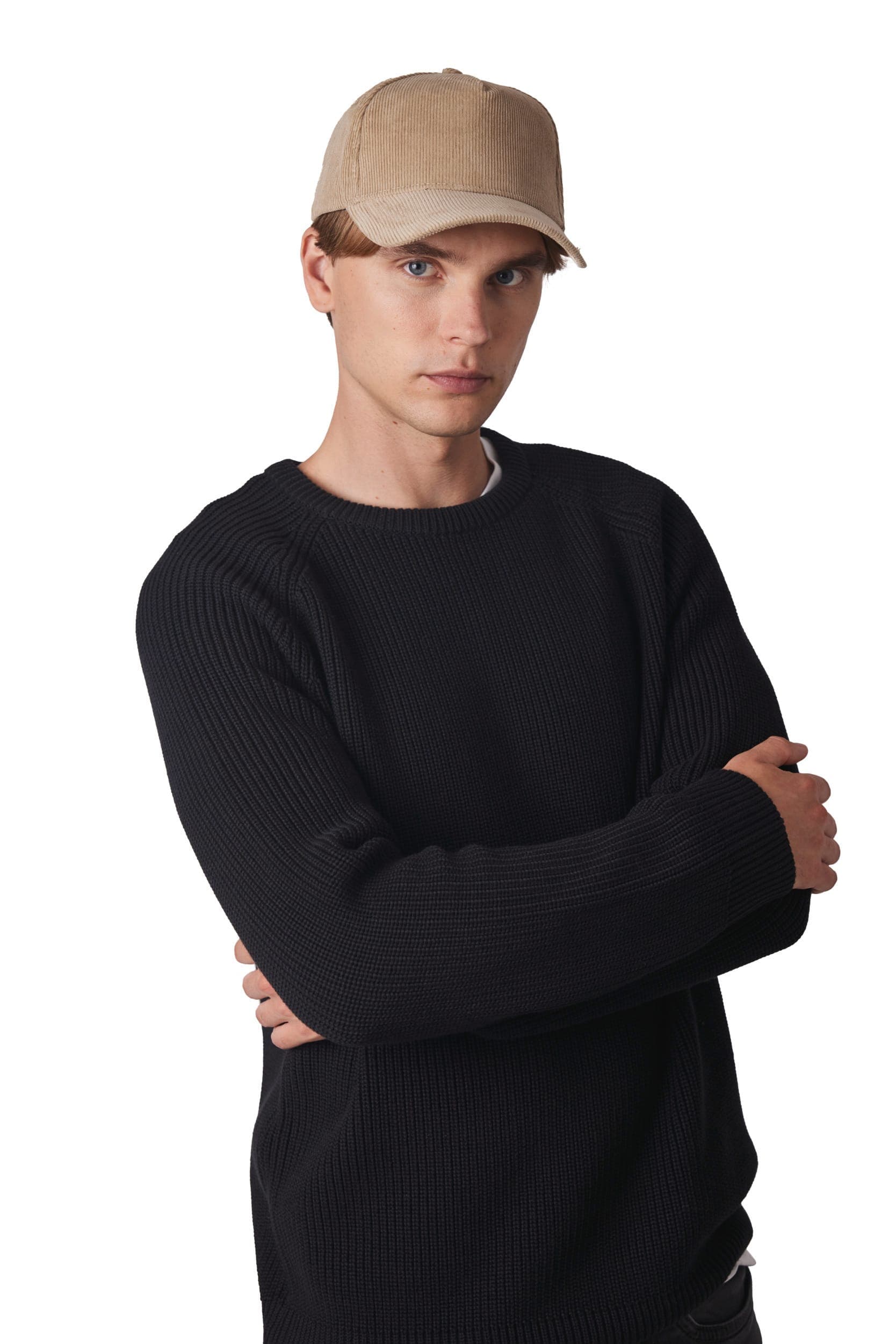 Casquette en velours - 5 panneaux