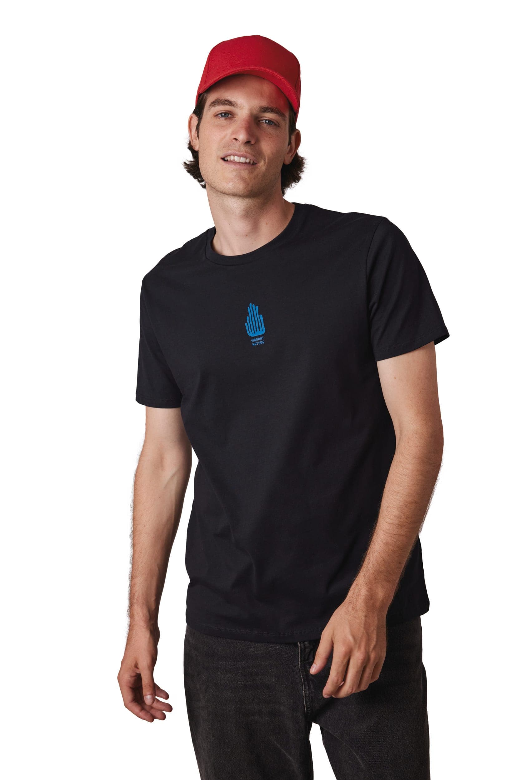 Casquette en coton et polyester recyclés K-loop tracking - 5 panneaux