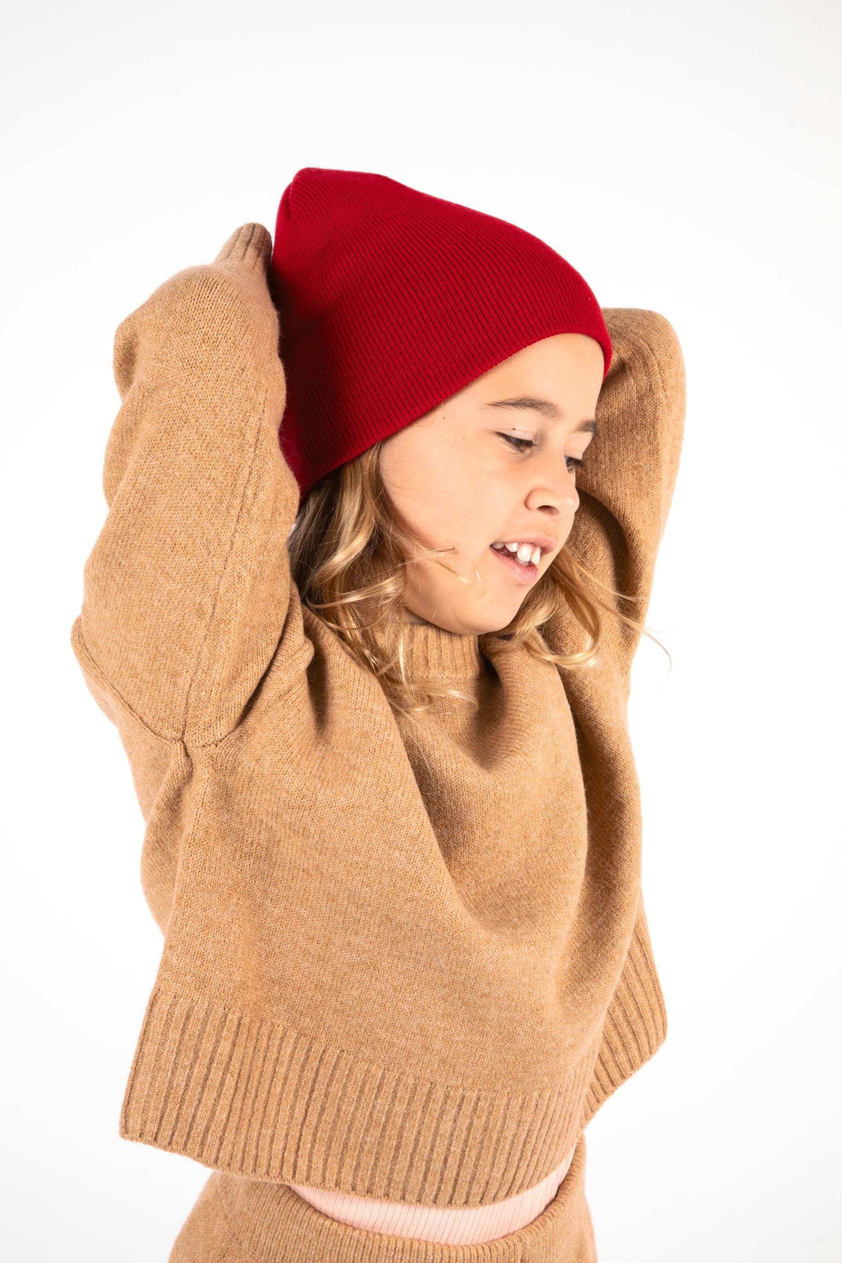 Bonnet enfant tricoté