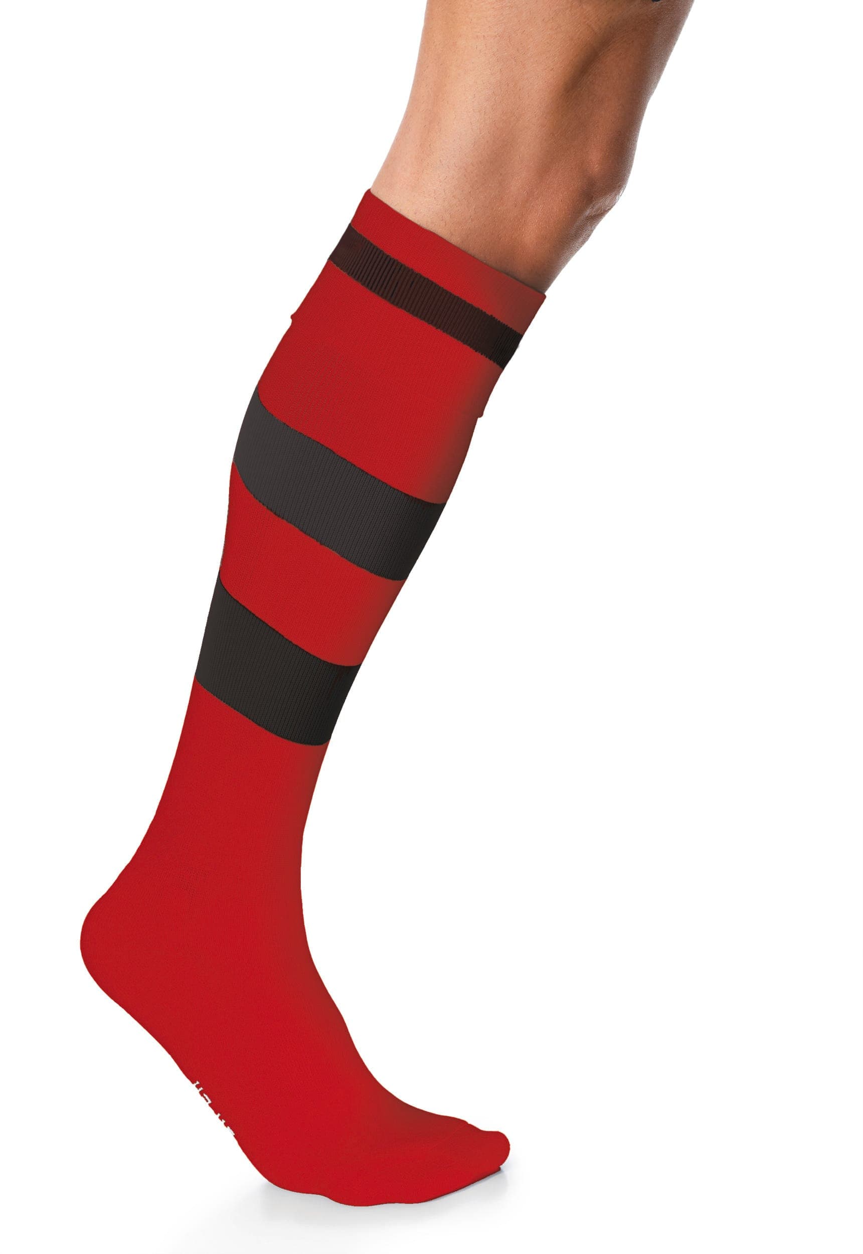 Chaussettes de sport cerclées unisexe