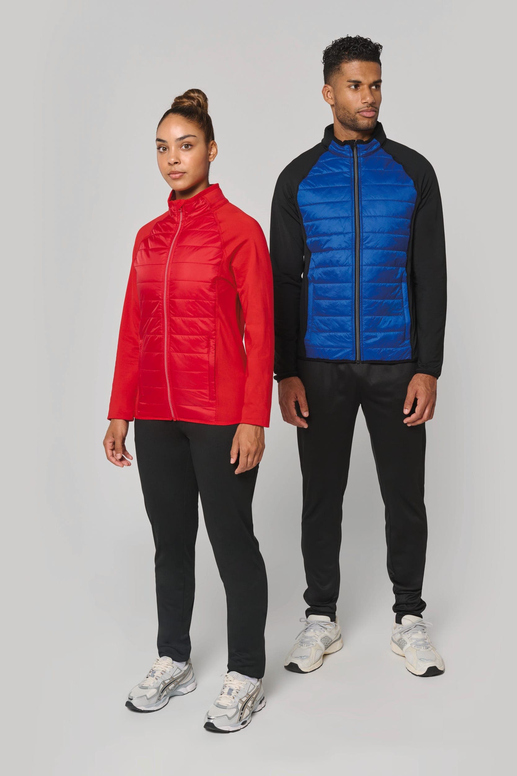 Veste sport bi-matière unisexe