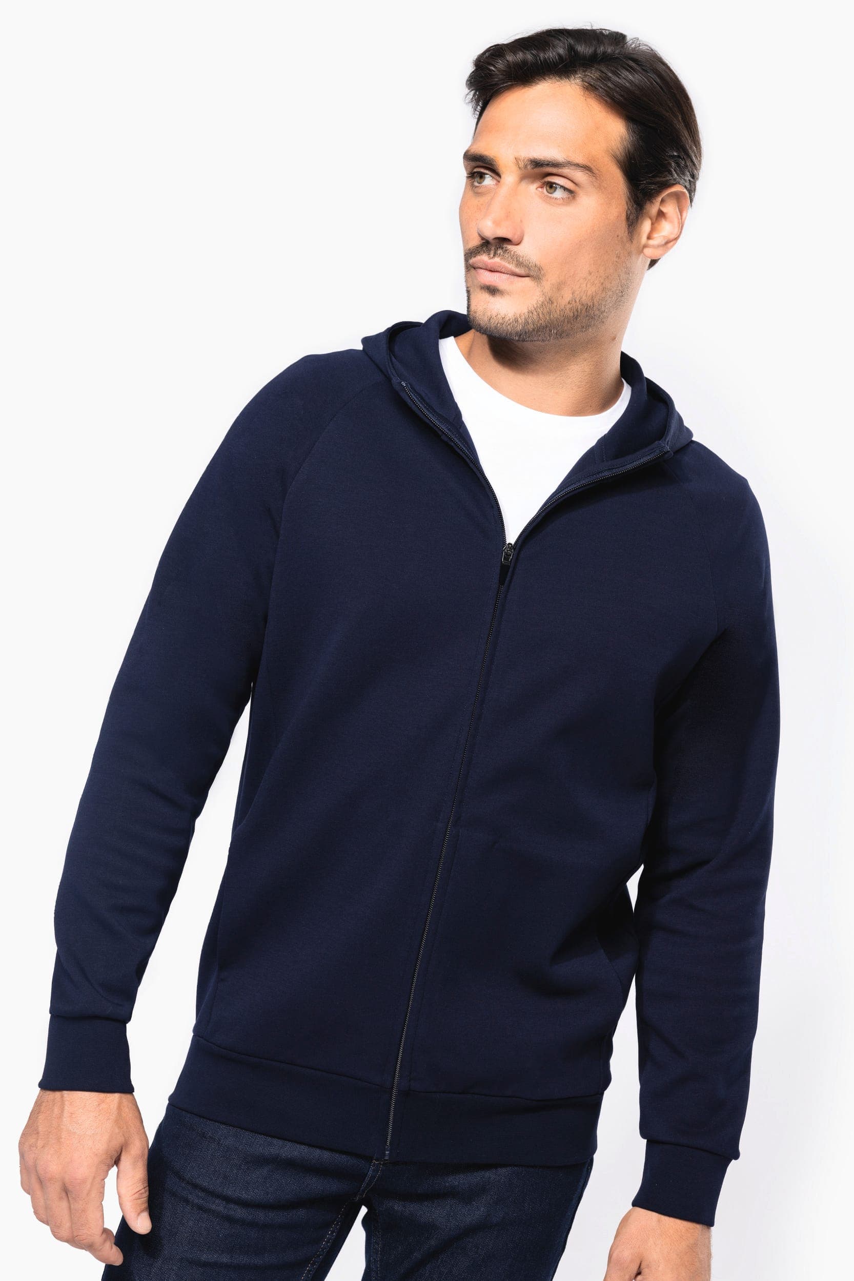 Veste zippée à capuche homme