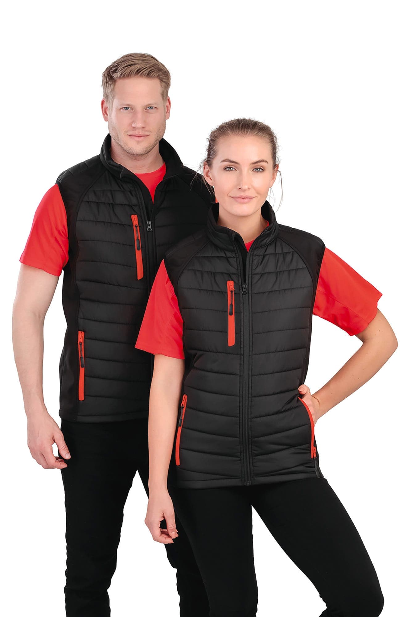Gilet softshell rembourré black compass recyclé