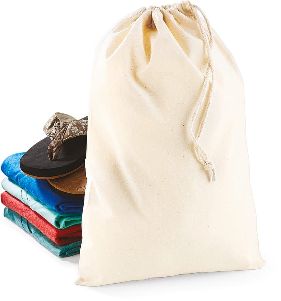 Sac à cordelettes en coton