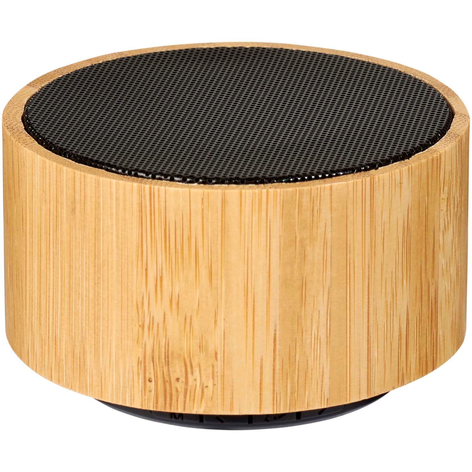 Haut-parleur Bluetooth® en bambou Cosmos