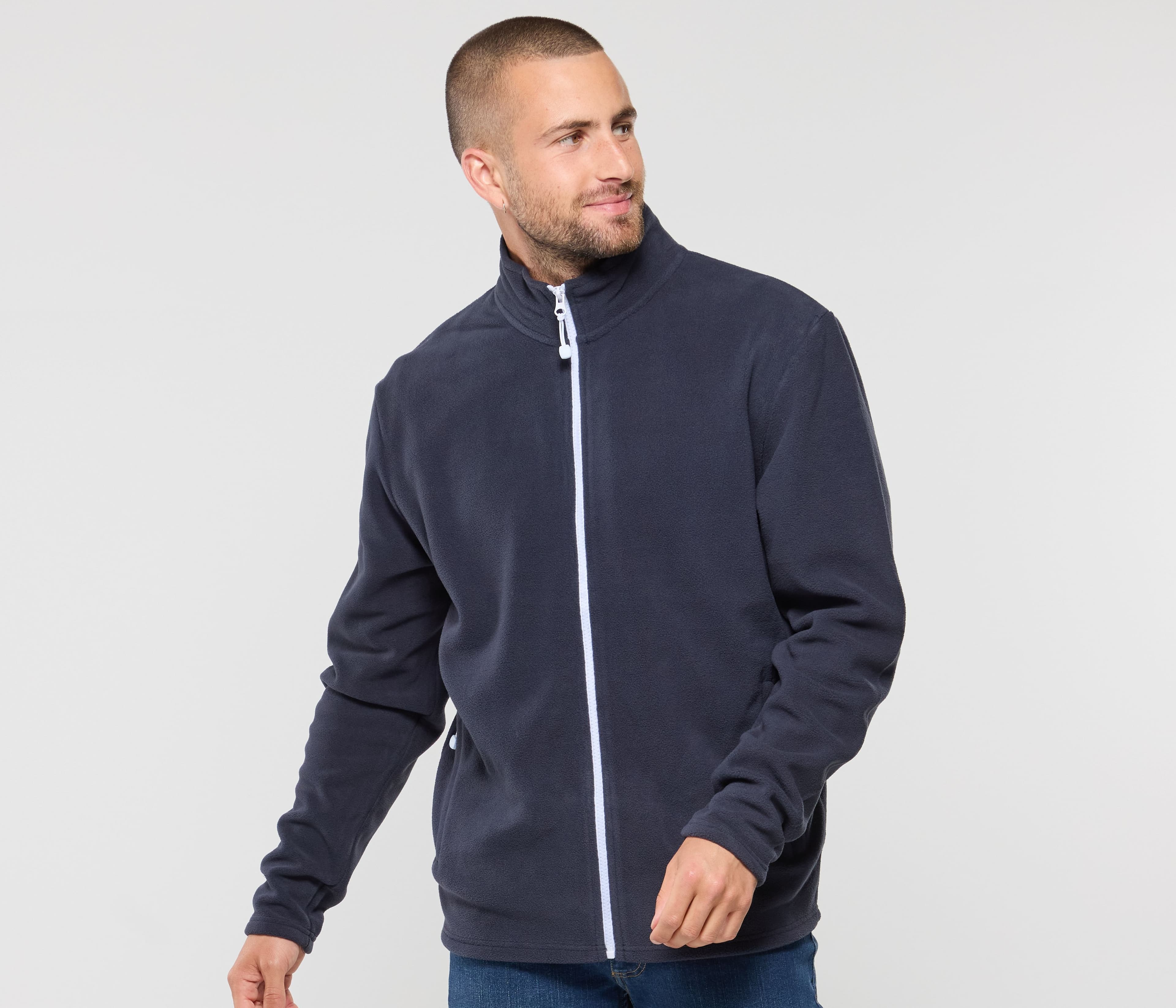 Veste polaire homme zippée