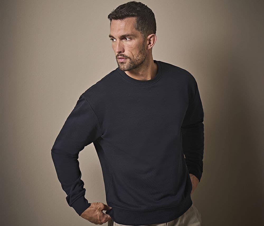 Sweat col rond en coton biologique