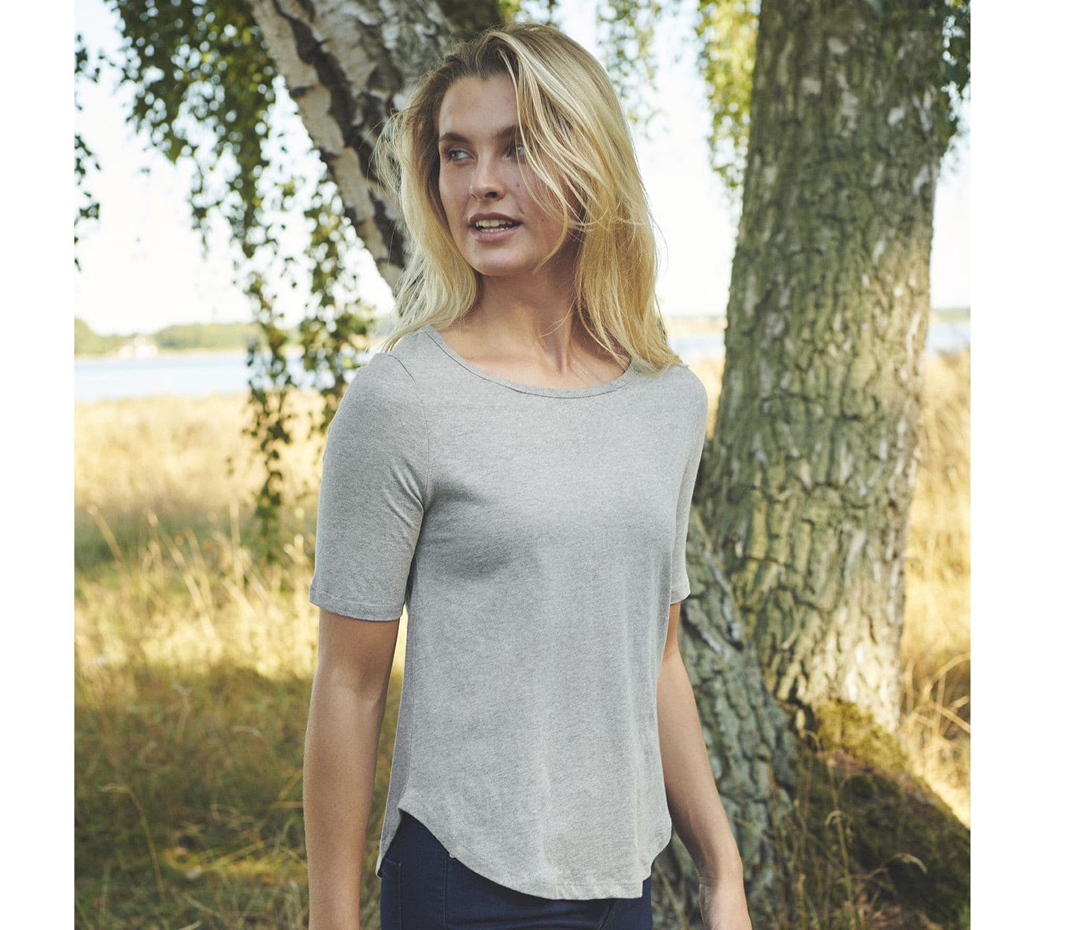 Tee-shirt femme manches mi-longues