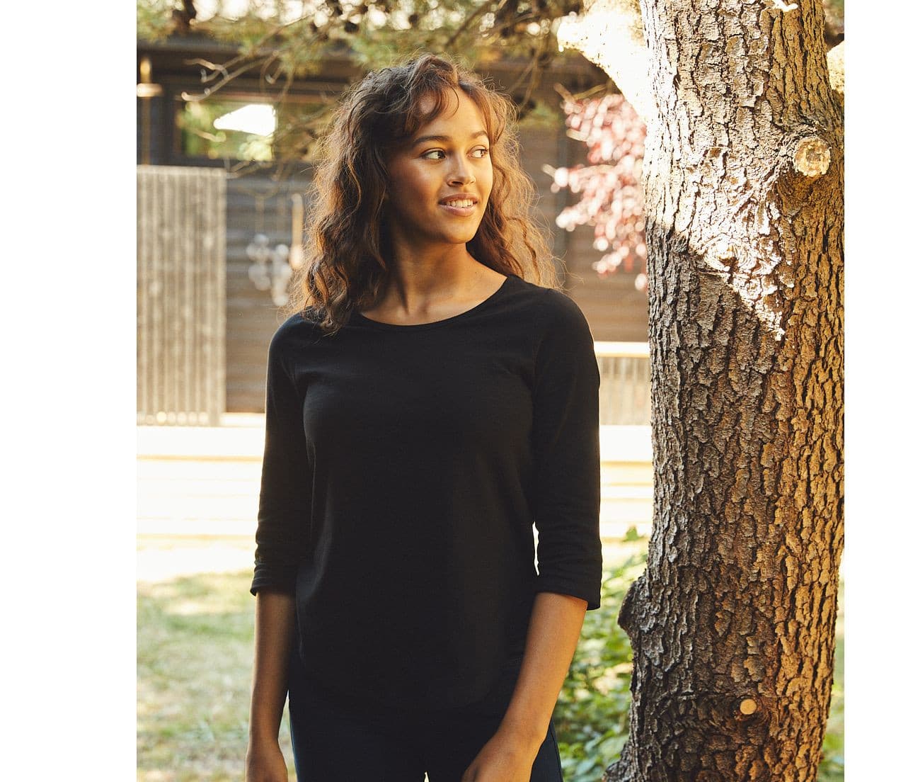 Tee-shirt femme manches 3/4