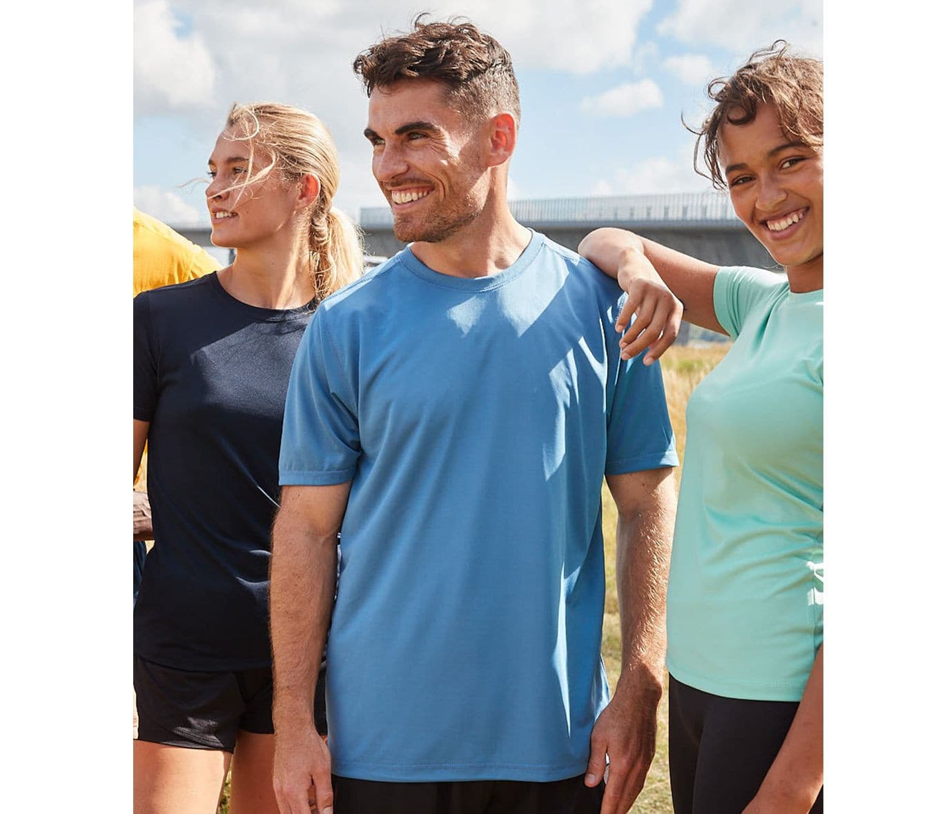 Tee-shirt respirant en polyester recyclé