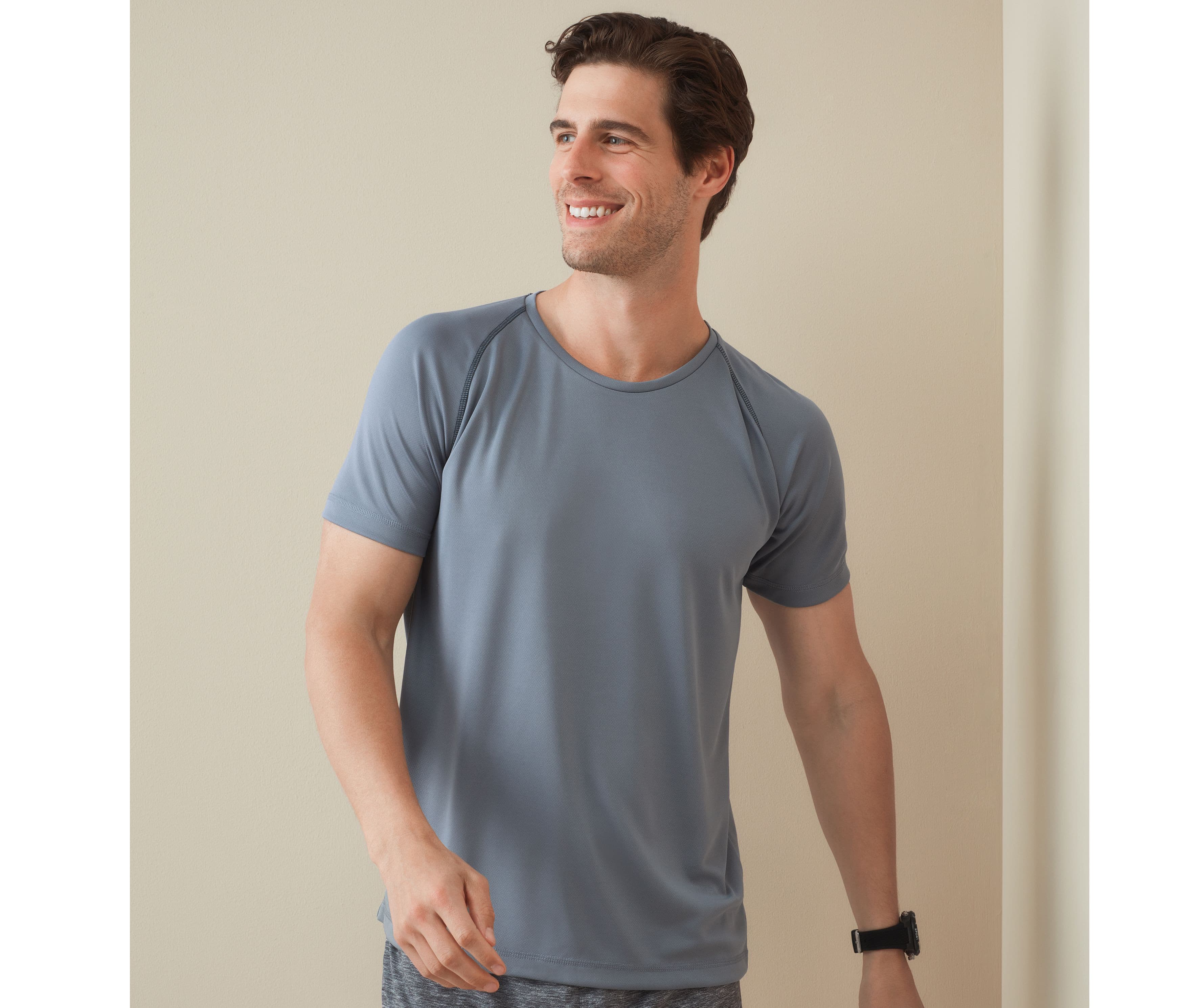 Tee-shirt raglan homme