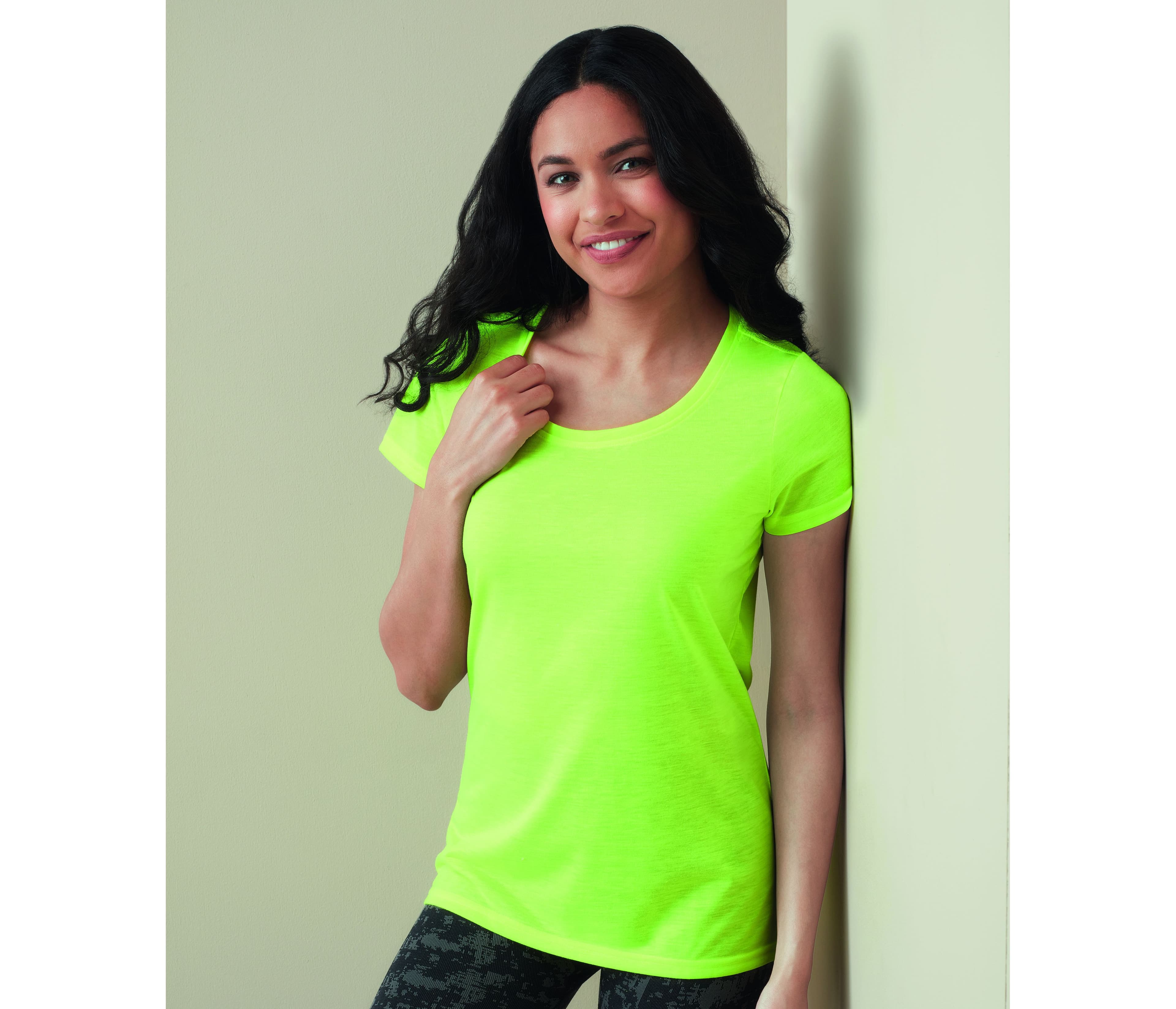 Tee-shirt de sport femme toucher coton