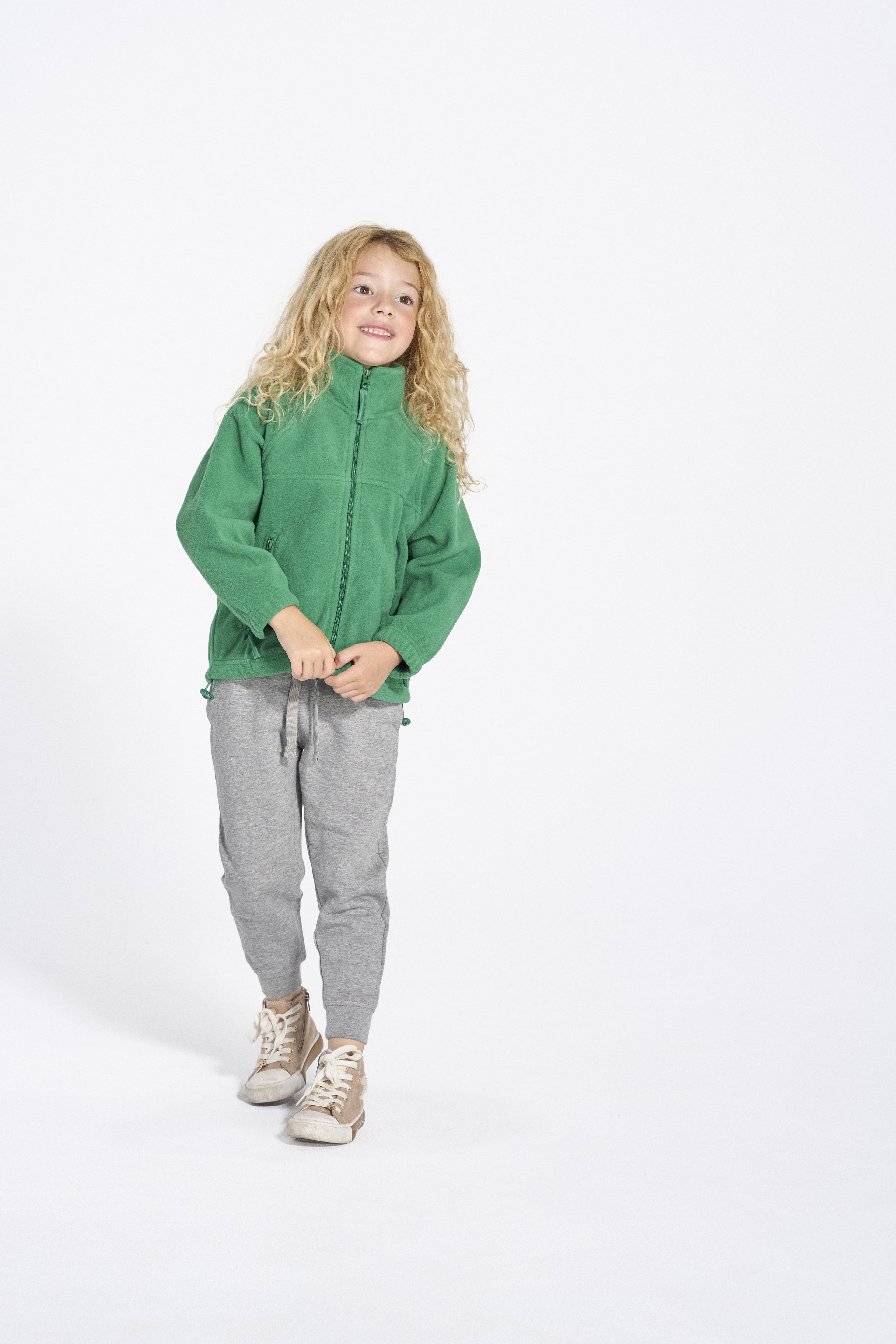 Polaire grand zip enfant