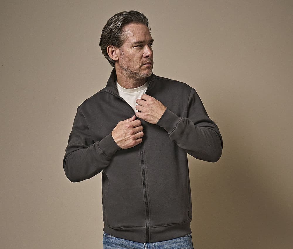 Sweat zippé sans capuche