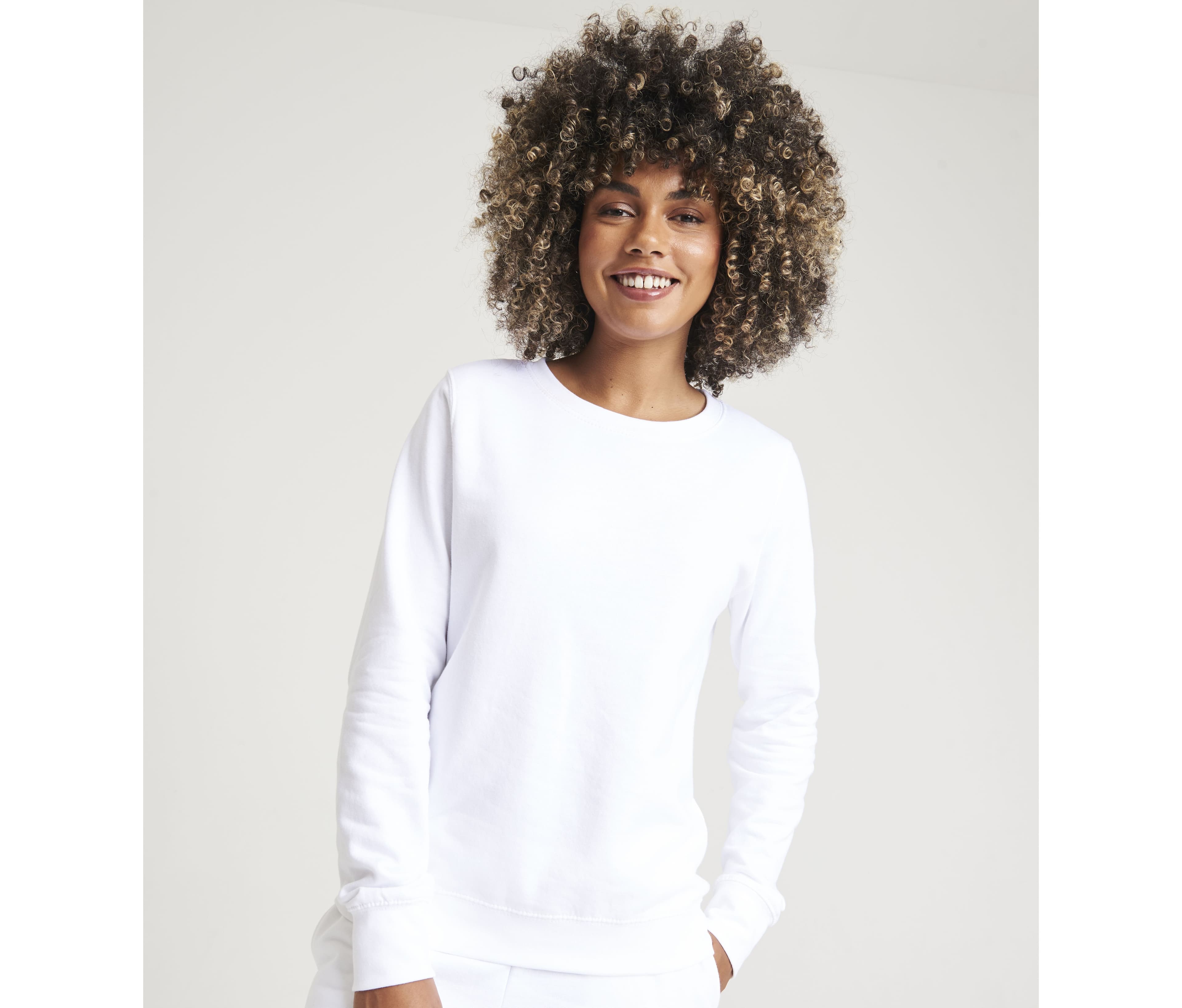 Sweat col rond femme