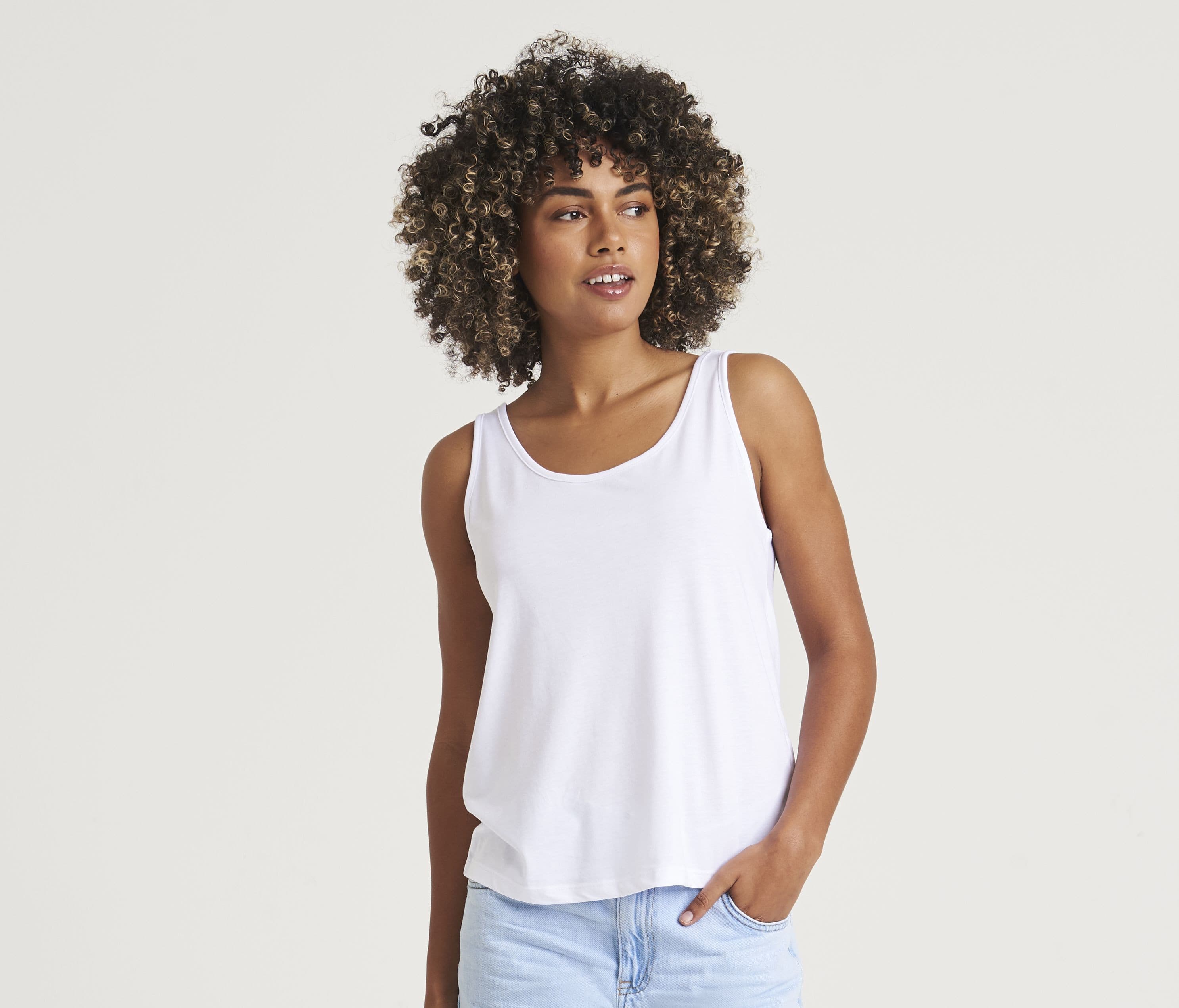 Débardeur tri-blend femme