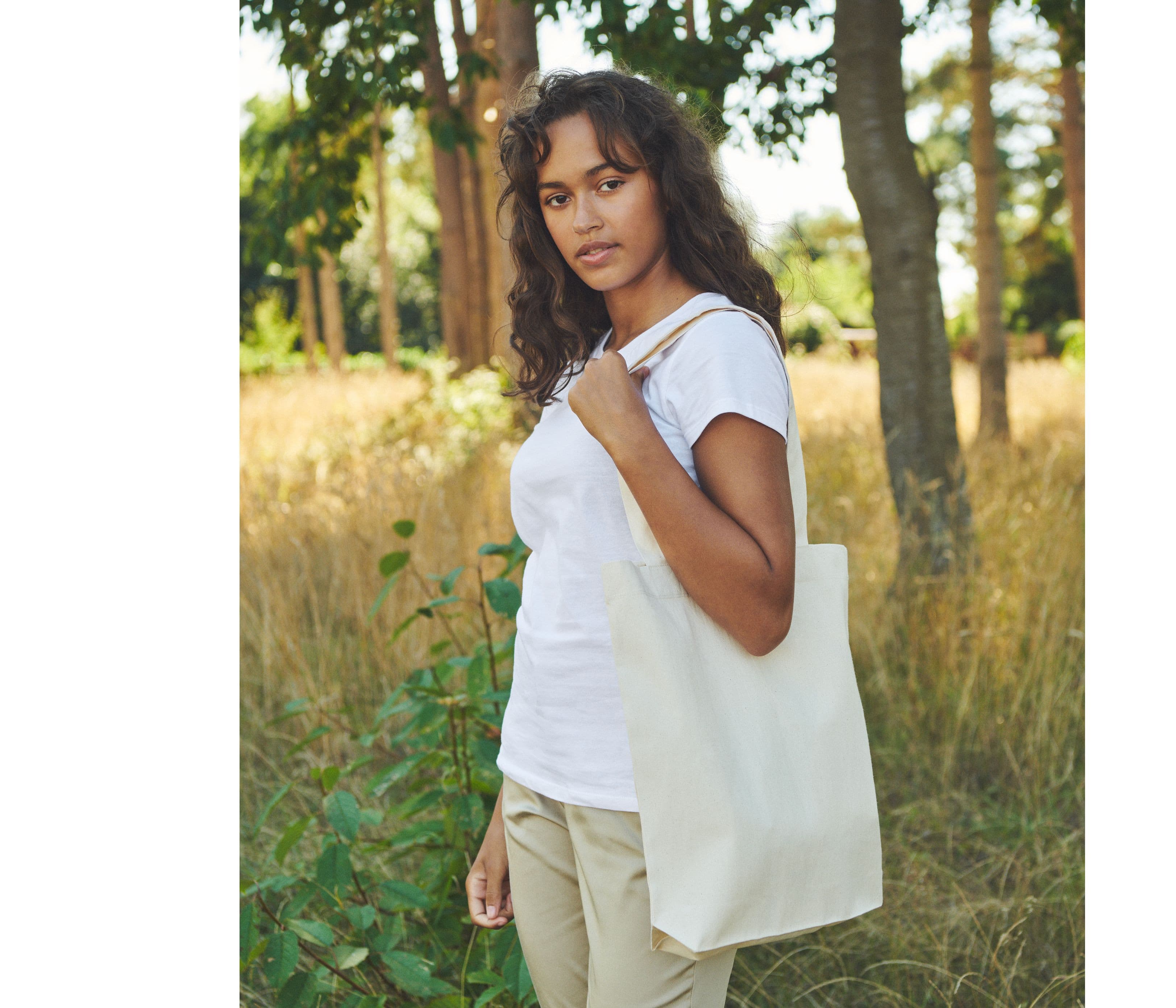 Tote bag en coton Tiger