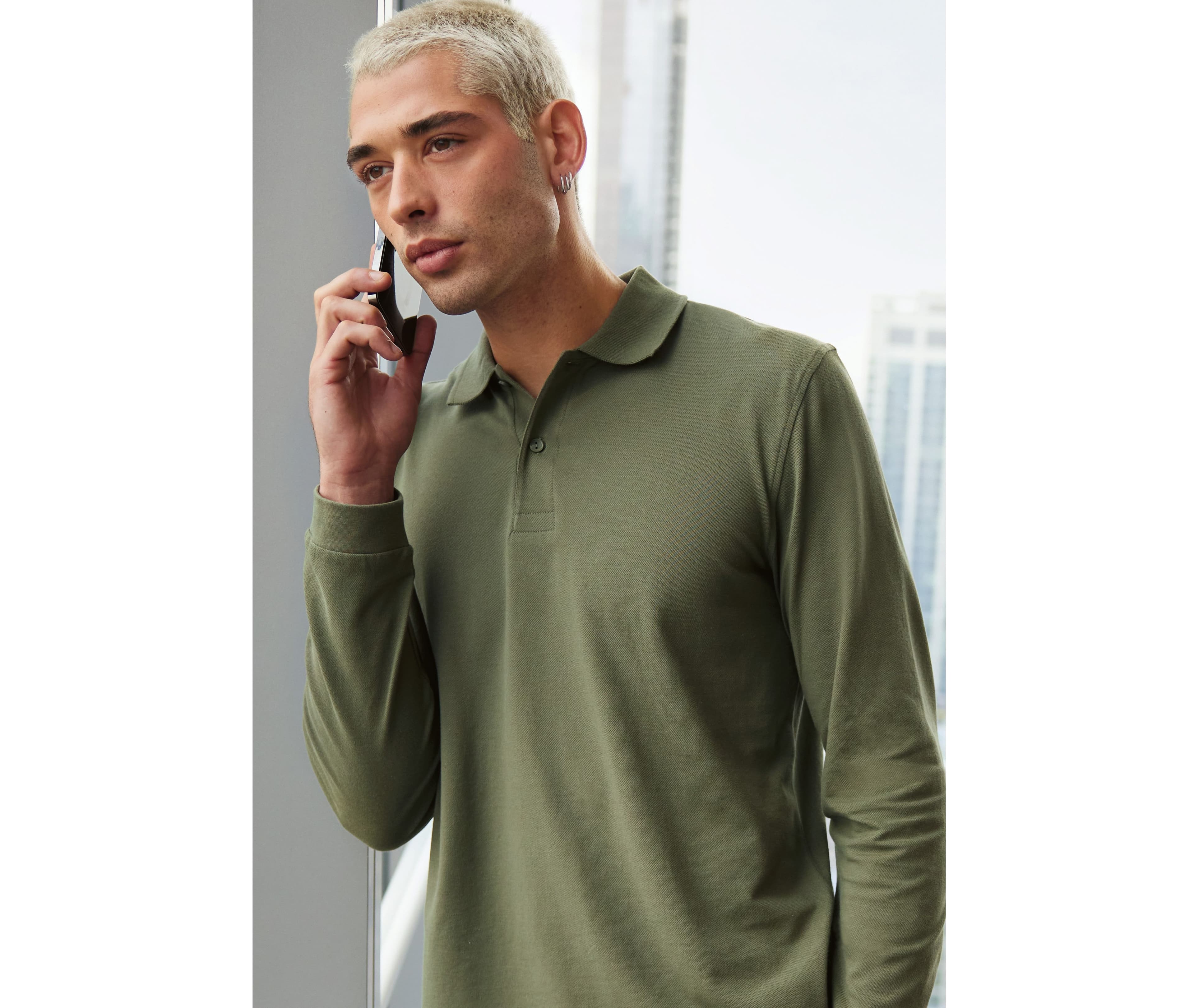 Polo manches longues 180