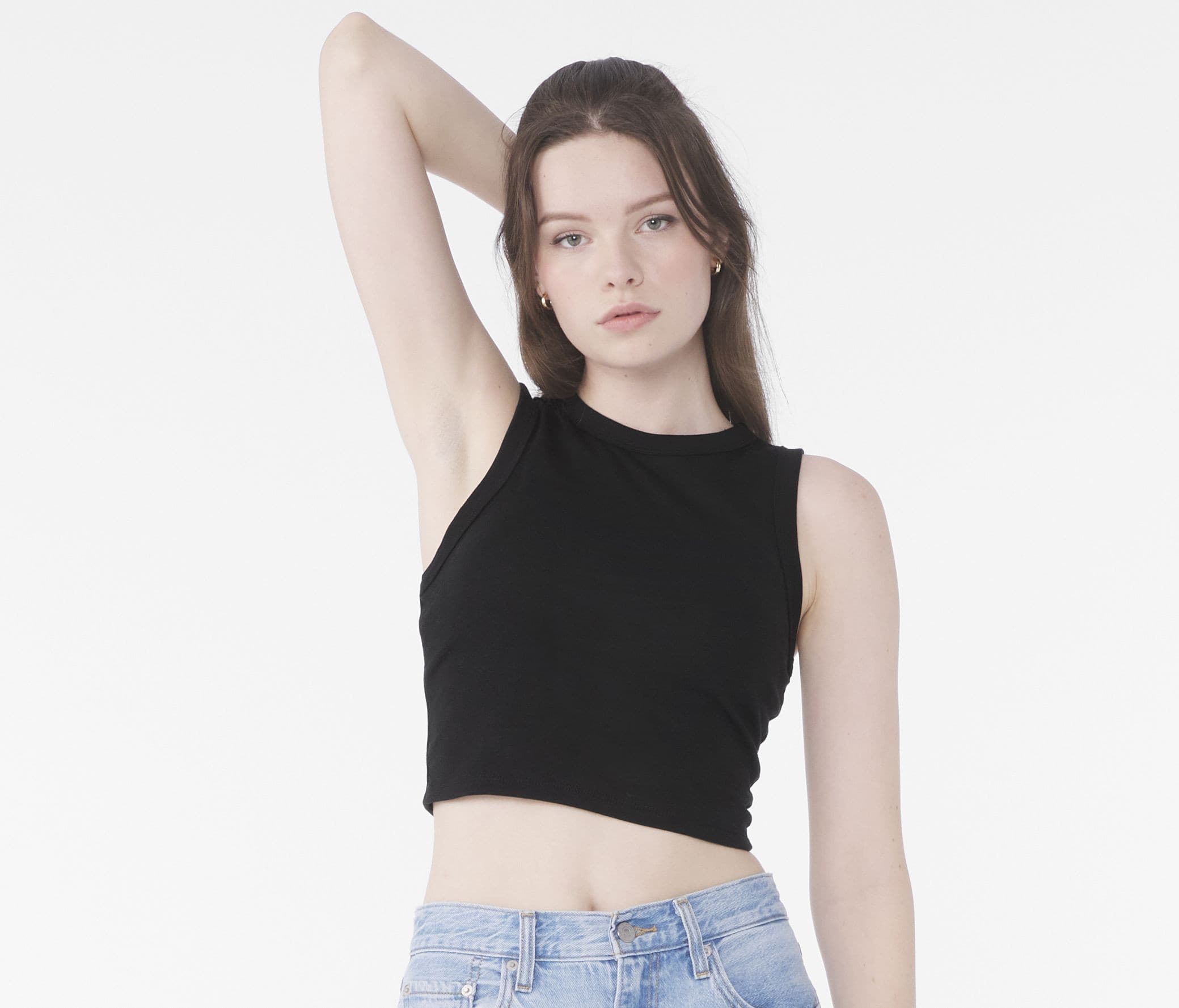 Débardeur court femme