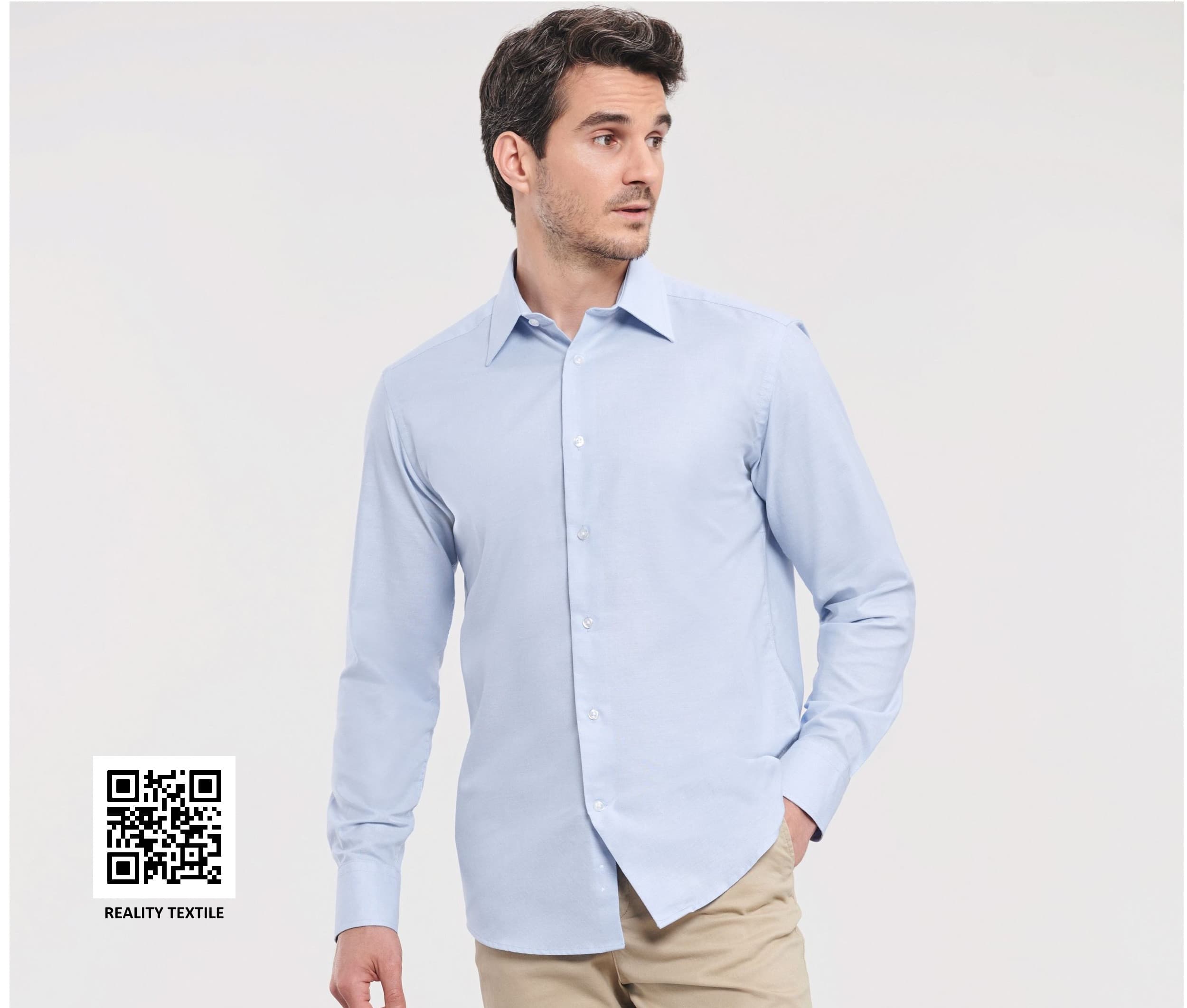 Chemise homme Oxford ajustée
