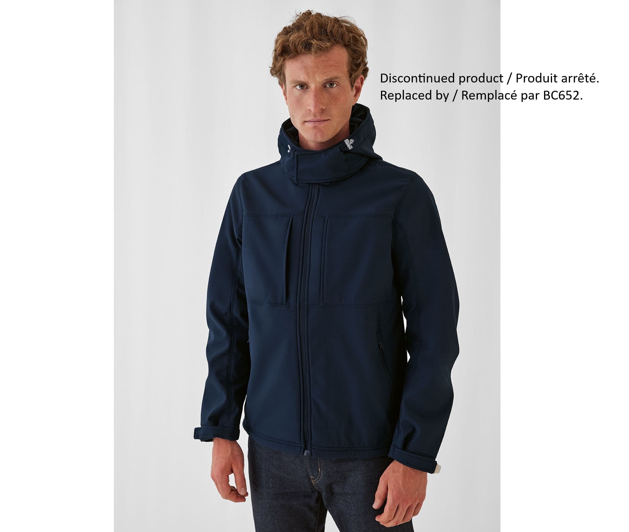 Veste Softshell homme à capuche