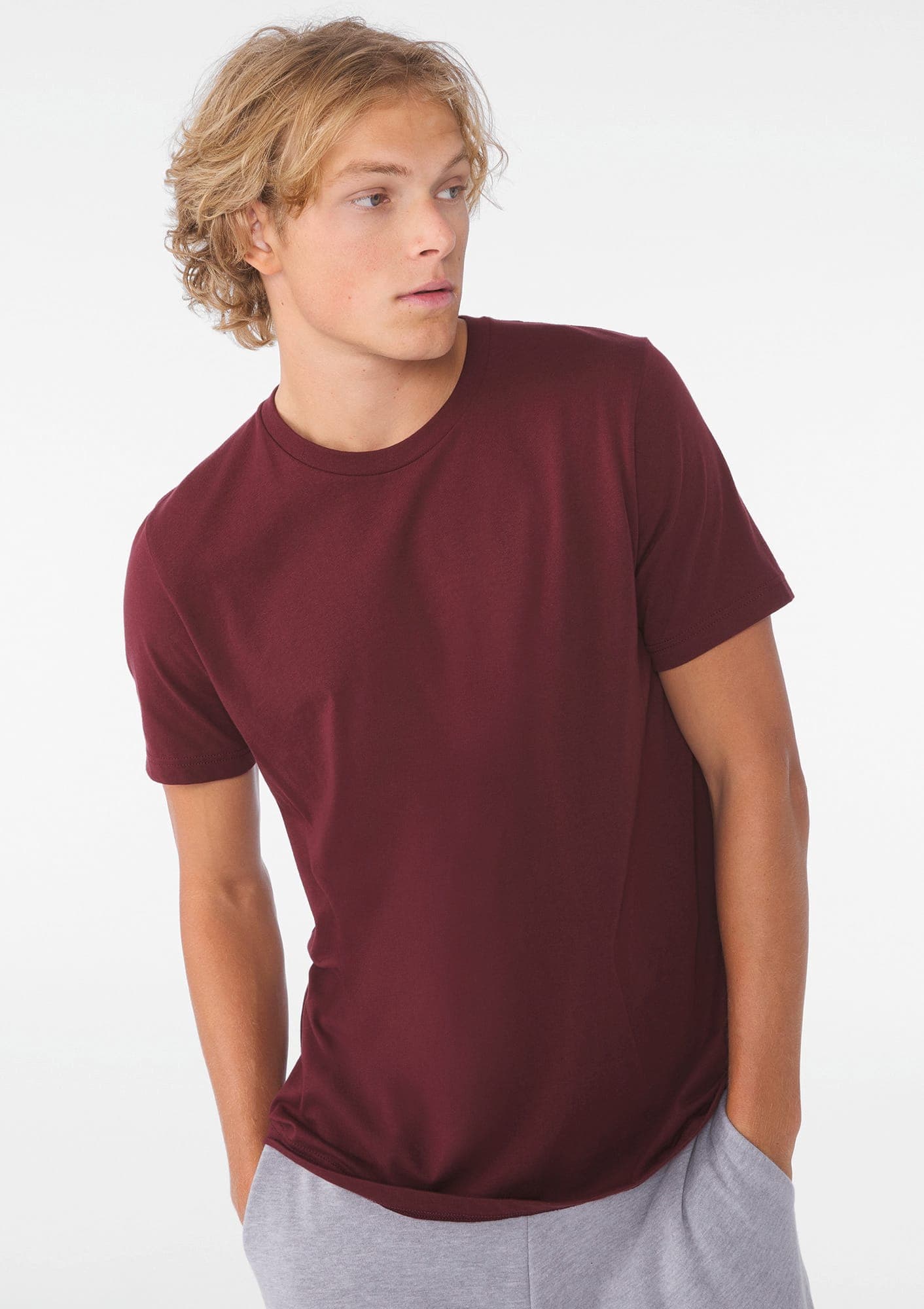 T-shirt homme col rond