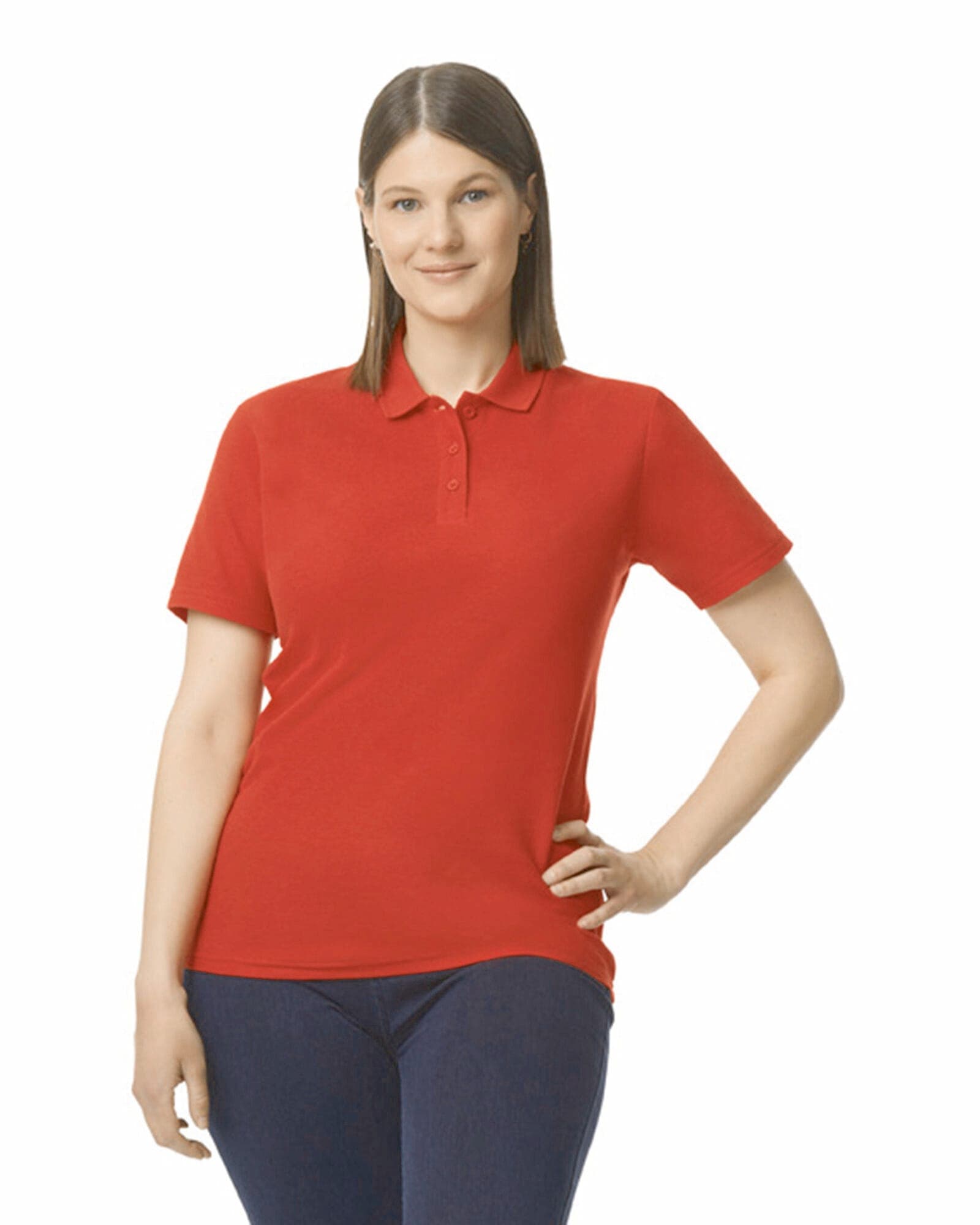 Polo Femme Softstyle Double Piqué