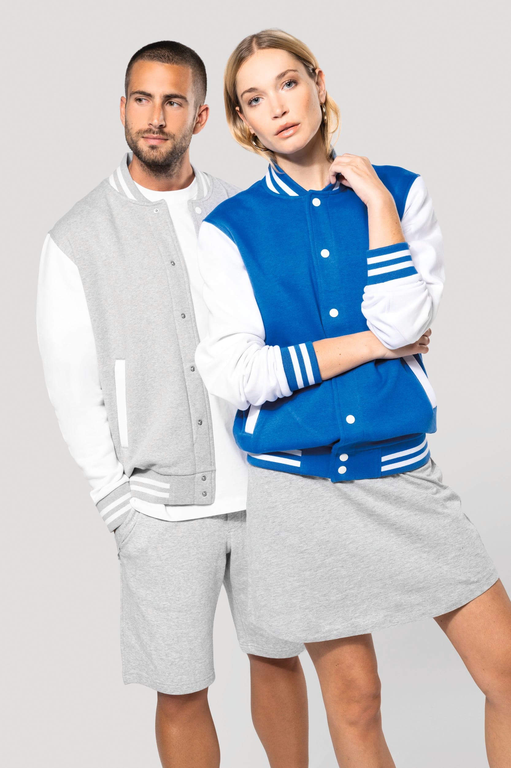 Blouson molleton teddy unisexe